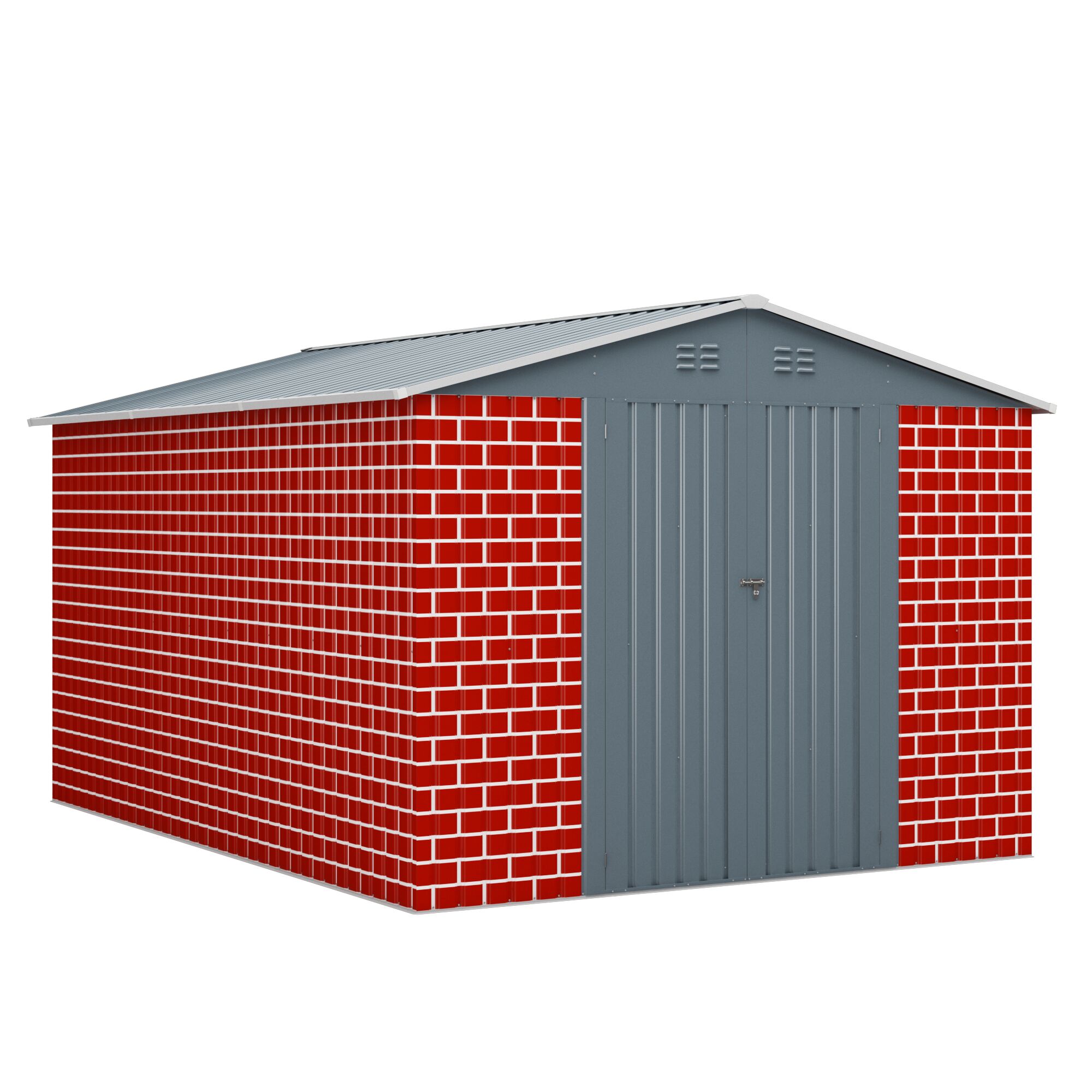 Jaxpety HG61M1381-L01 Metal-Storage-Buildings-Sheds - View #9