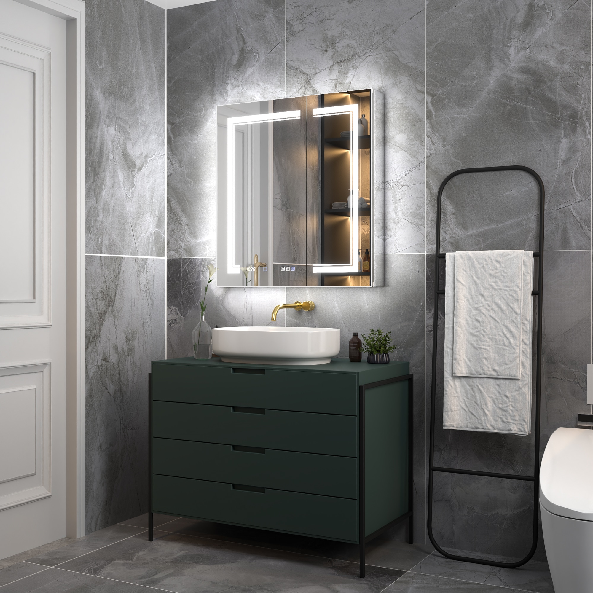 ExBrite W7MC4836 Bathroom-Medicine-Cabinets - View #2