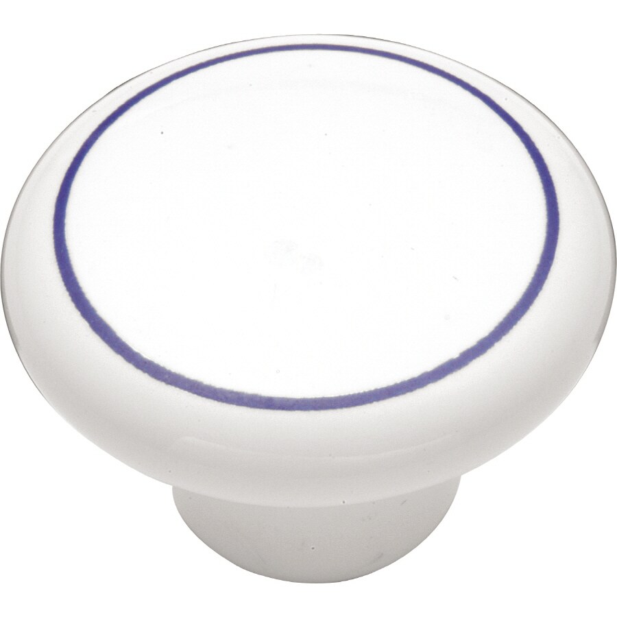 Hickory Hardware P29-BC English Cozy Blue Circle Round Cabinet Knob