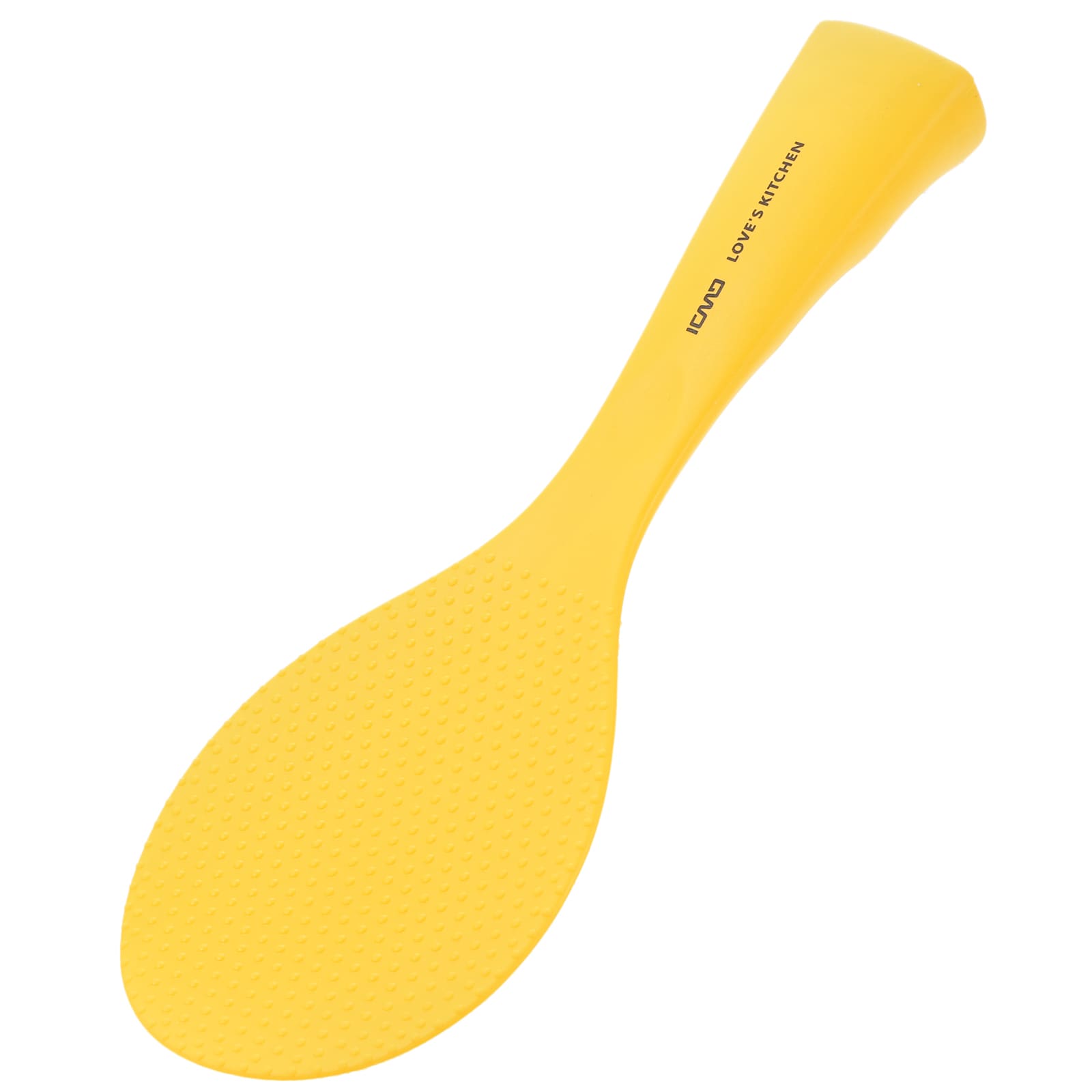 Unique Bargains Silicone Rice Paddle Silicone Rice Spoon Non Stick Rice Spatula Heat Resistant Rice Cooker Spoon Orange