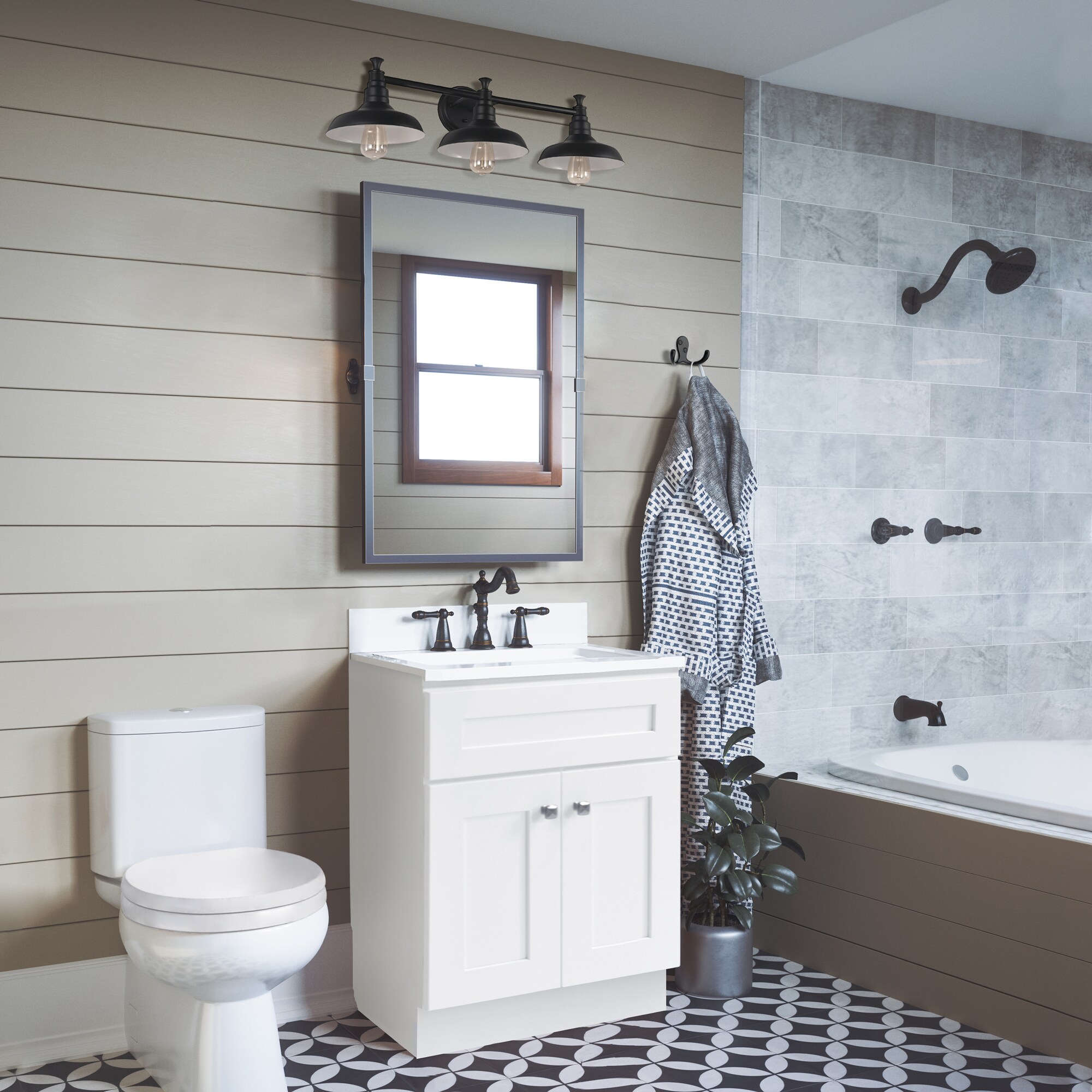 25 Single Sink Bathroom Vanity Design Ideas