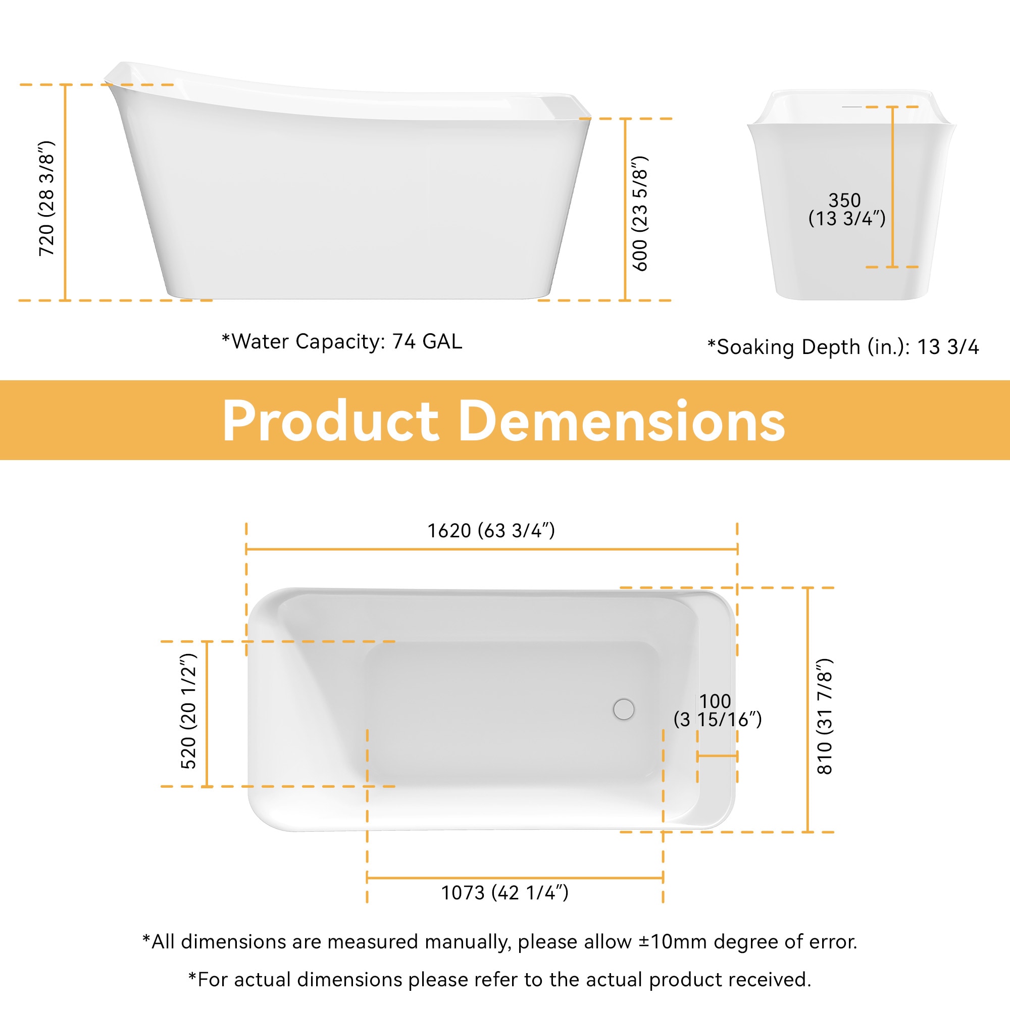 Forclover TUW-Y613 bathtubs - View #5