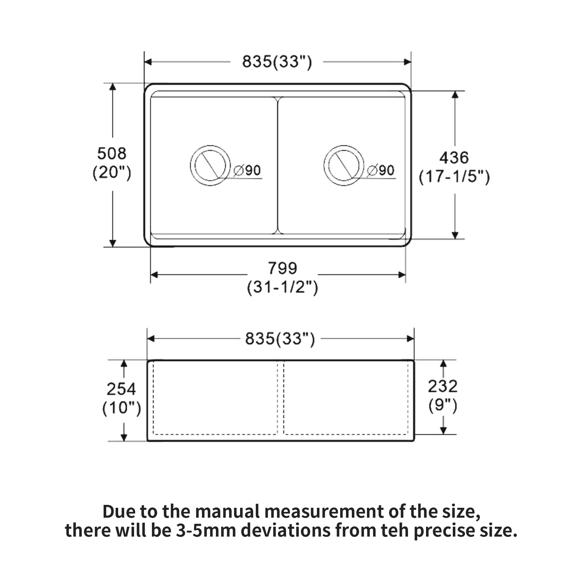 Sir Faucet HC-331810C-G Kitchen-Sinks - View #9