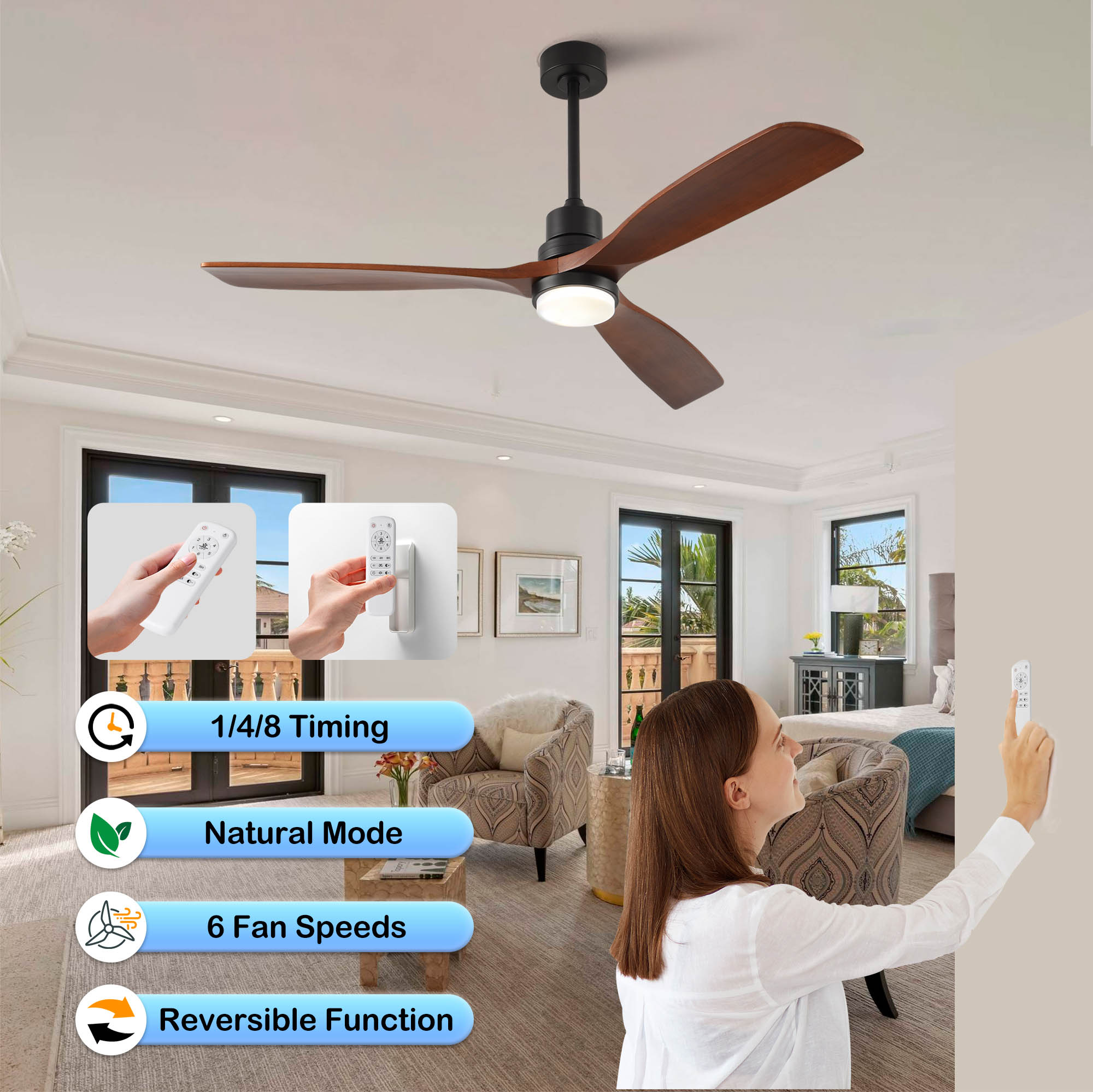SINOFURN SYF110005BK Ceiling-Fans - View #10