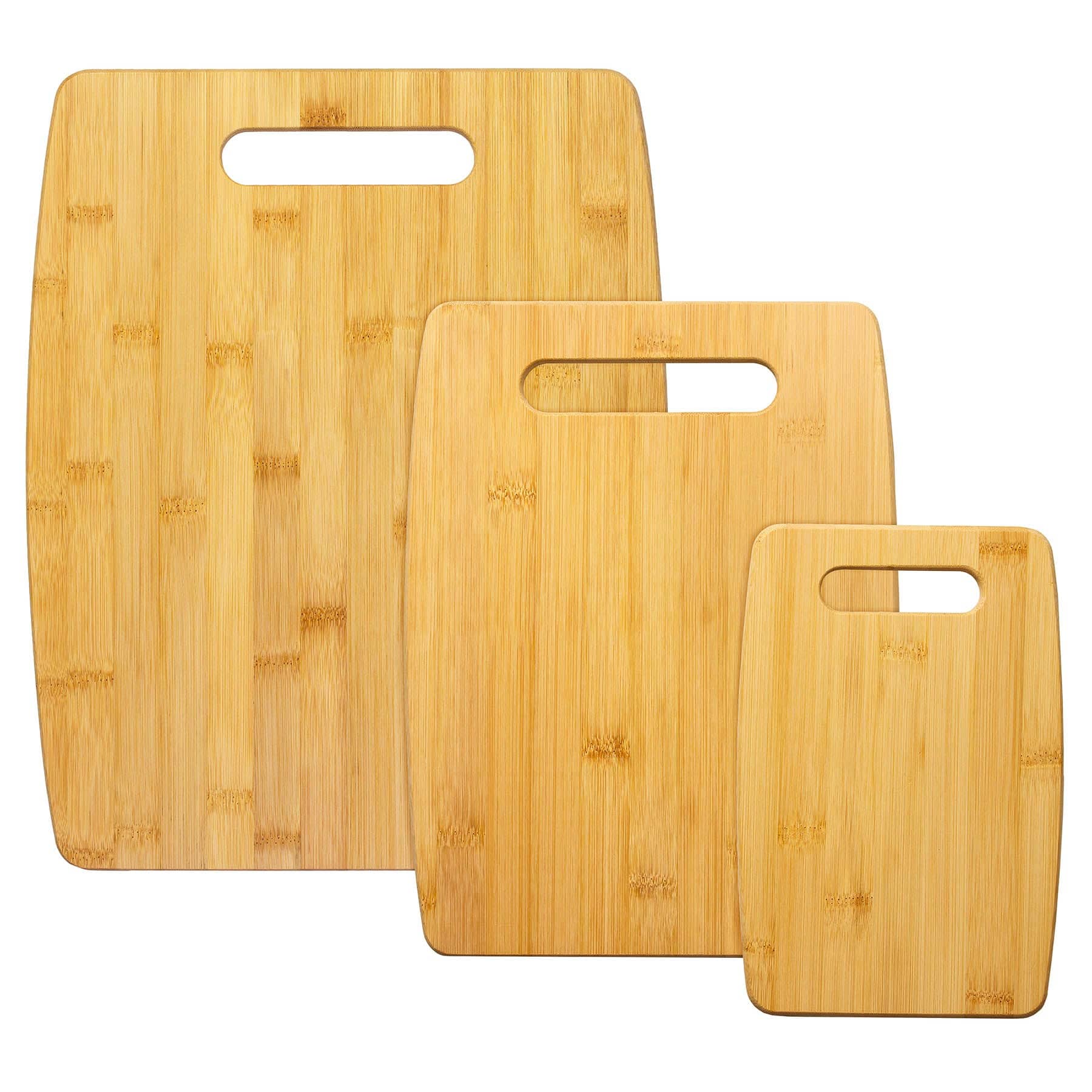 Totally Bamboo  3-Piece Bamboo Cutting Board Set