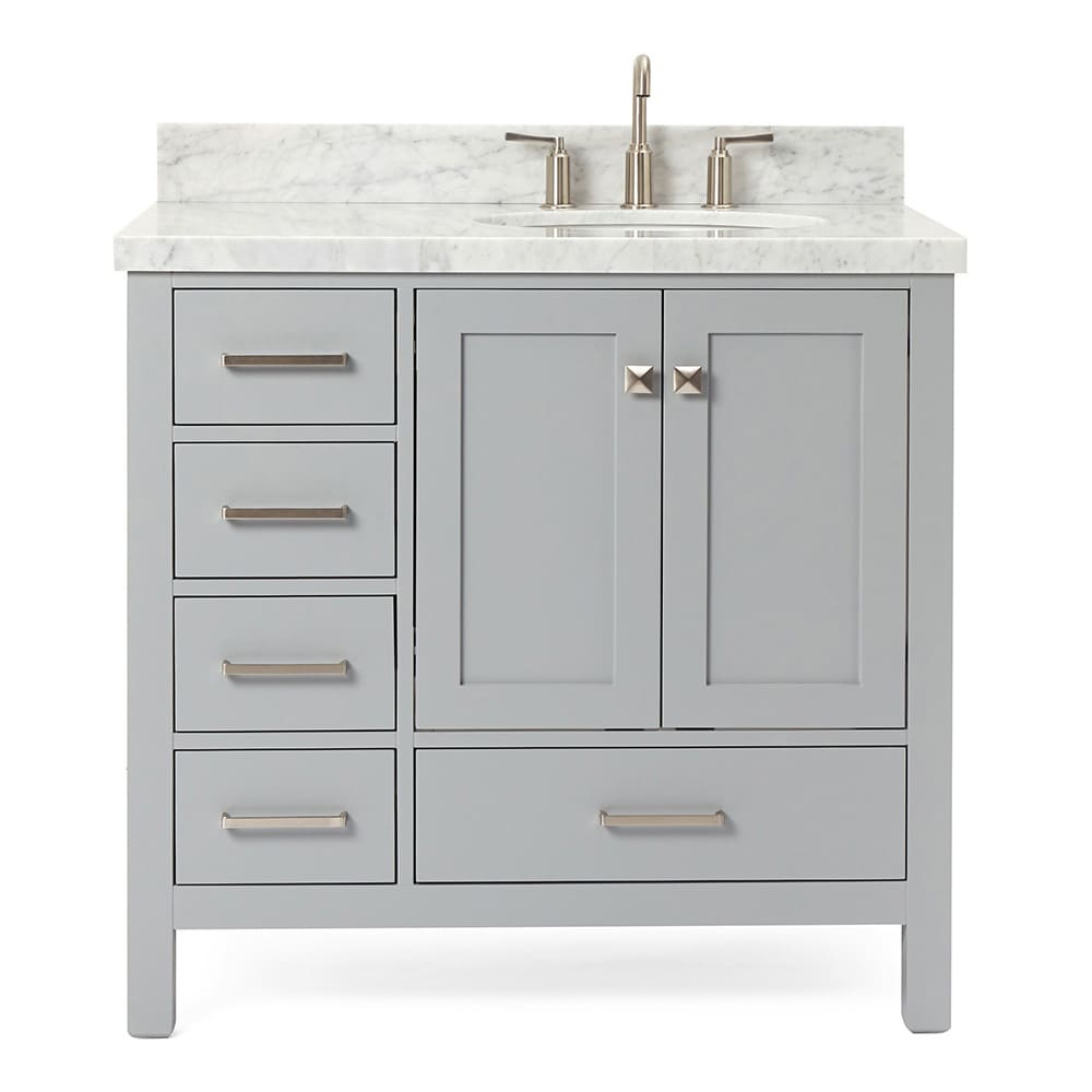 ARIEL A037S-R-VO-GRY Bath-Vanity-Combo - View #2