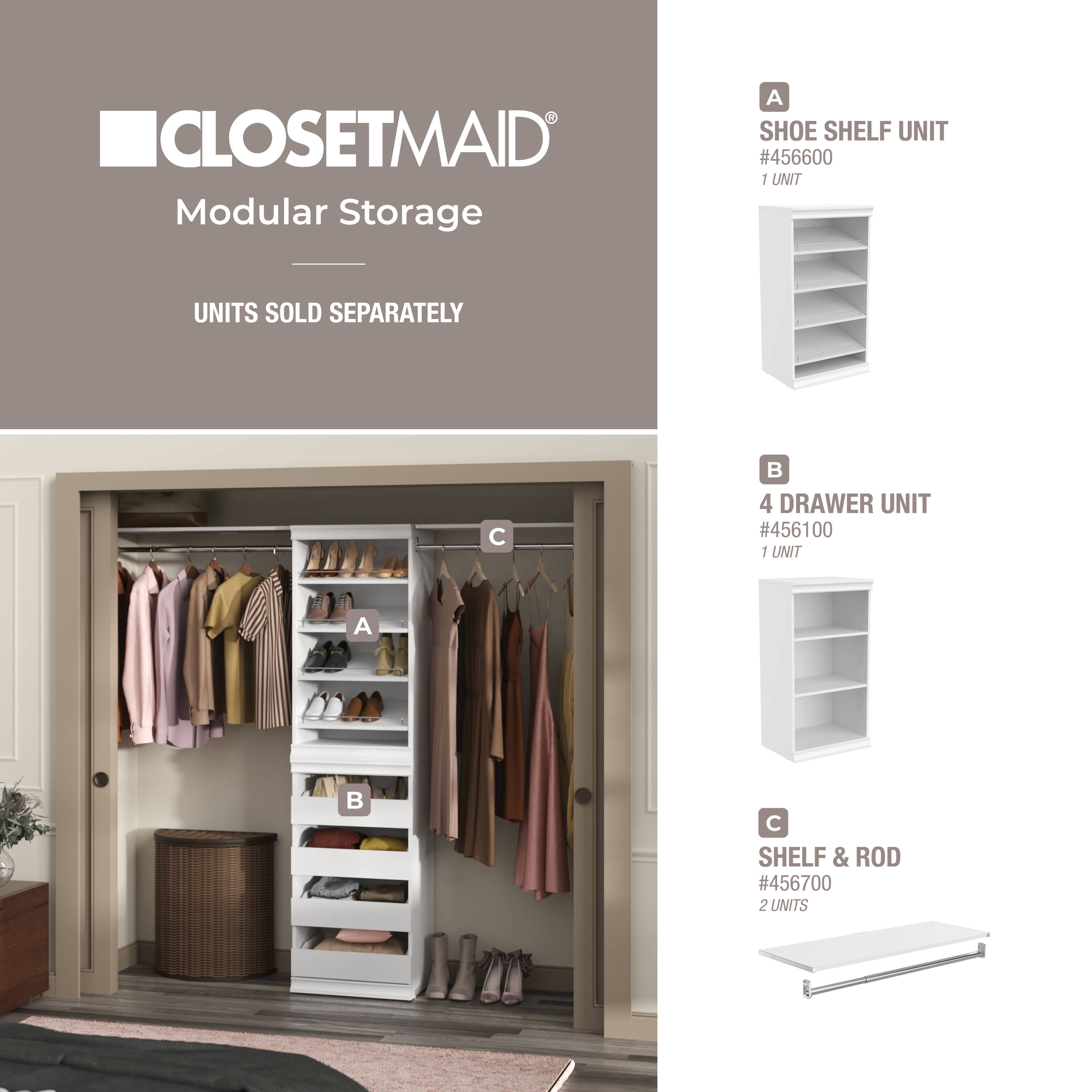 ClosetMaid 456700 Wood-Closet-Shelves - View #8