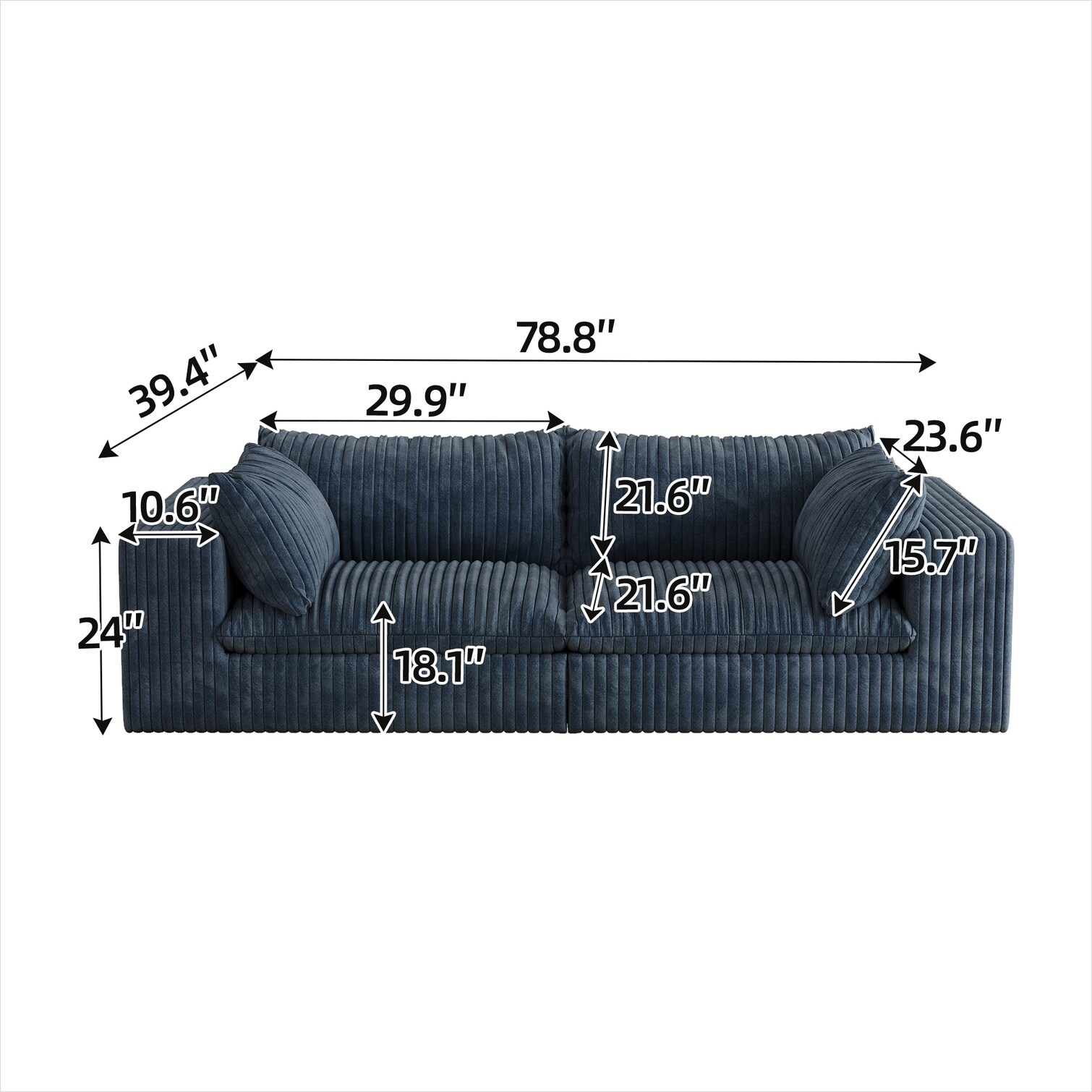 Naturefalls LCI1V4JRC7KU Sofas-Loveseats - View #3