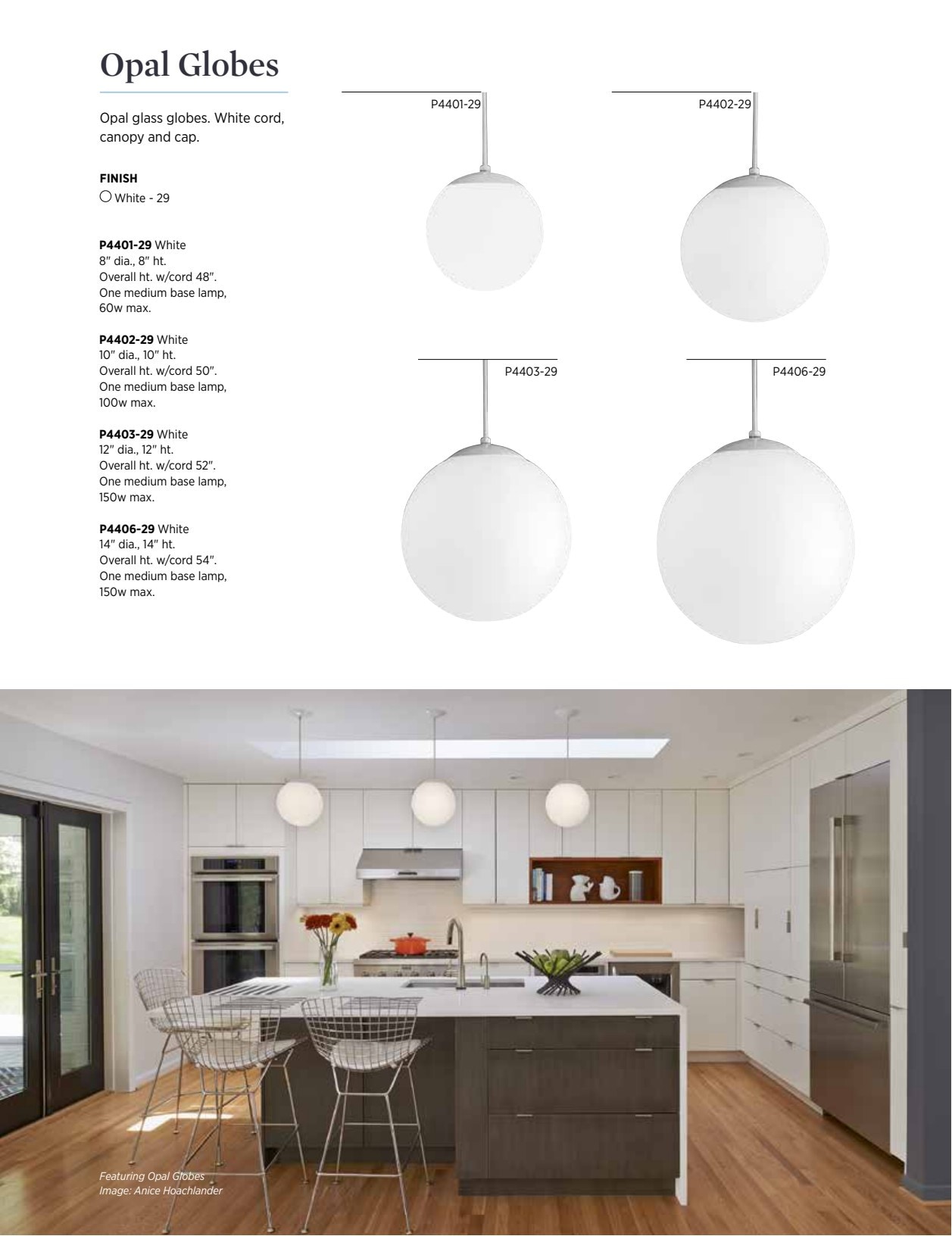 Satin White Glass Globe Pendant Light for Indoor Use