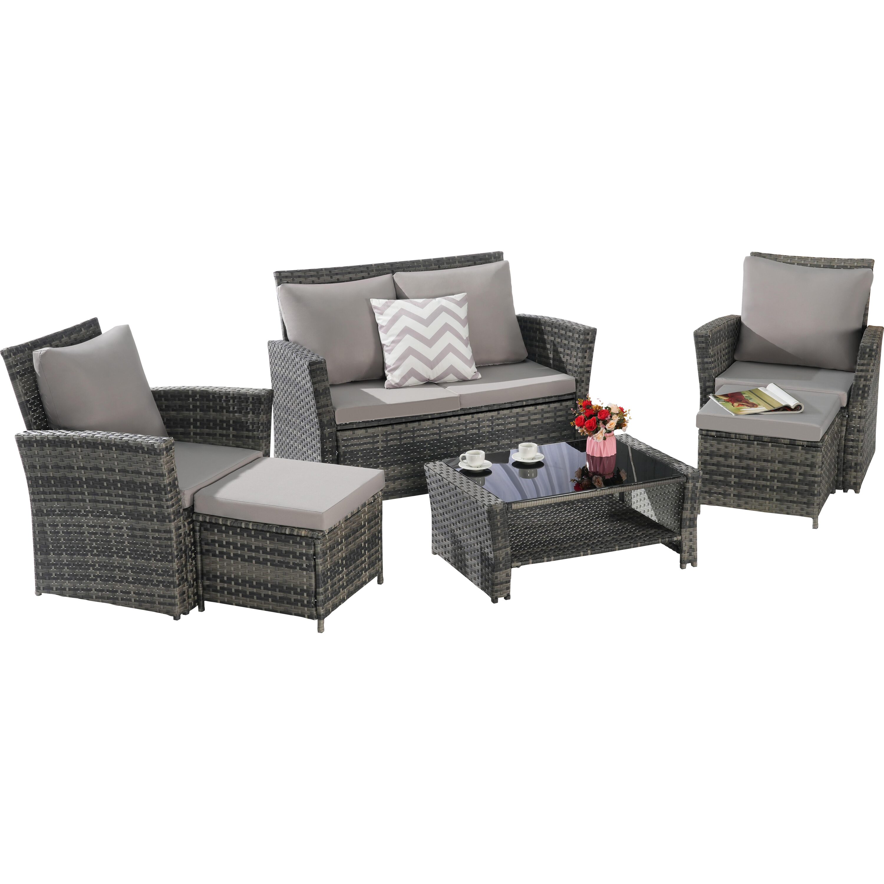 Bayfeve BFDES-264687-OD Patio-Conversation-Sets - View #9