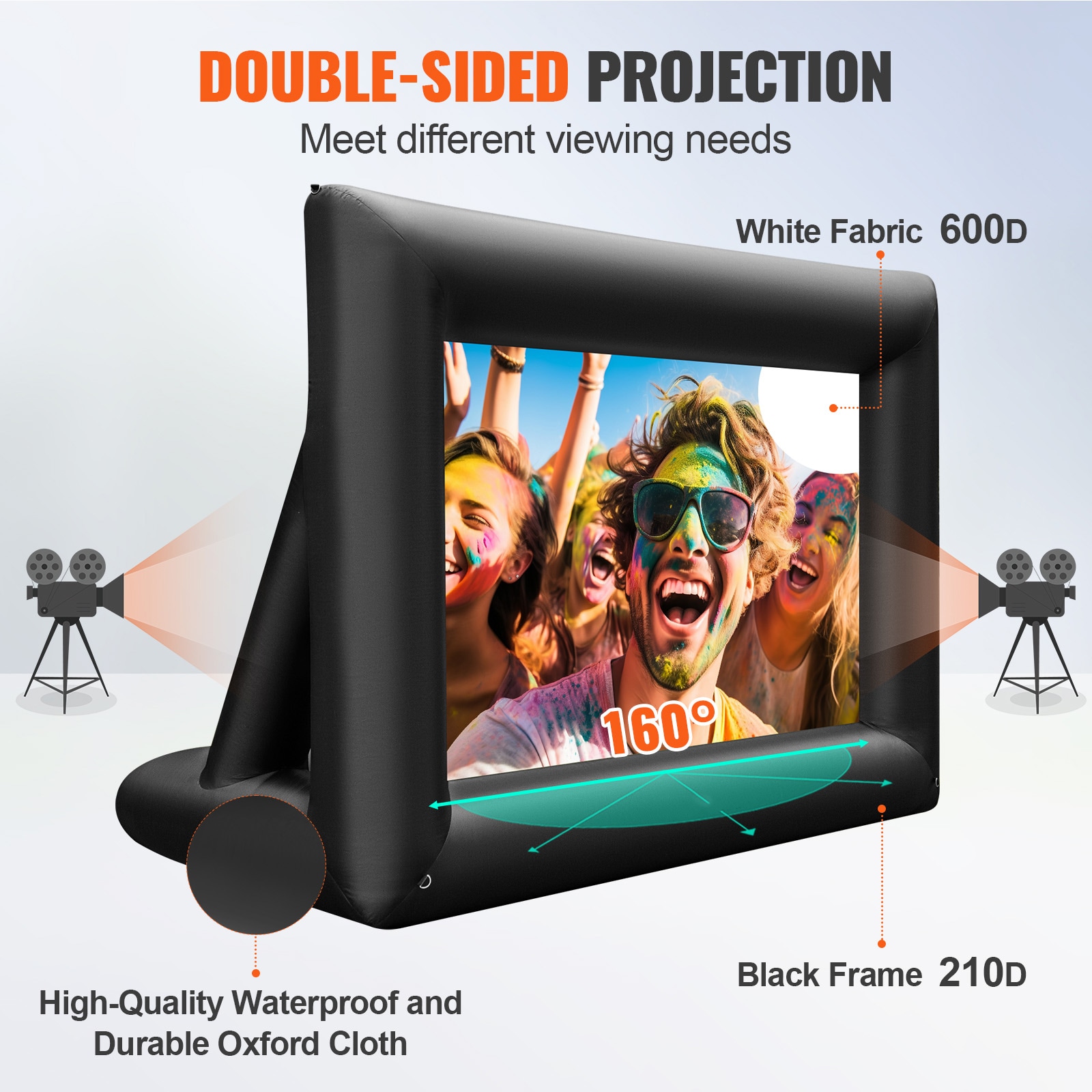 Mecale YAS-A4GI7K Inflatable-Movie-Screens - View #4