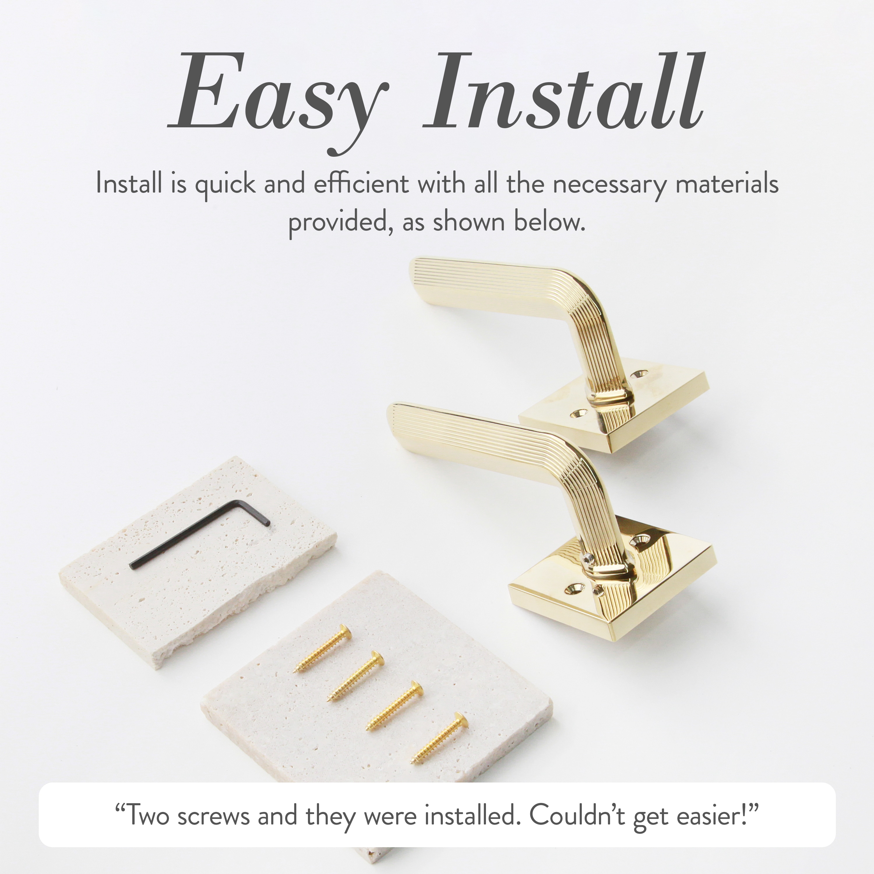 McBowery MB-1107DMGD Door-Handles - View #4