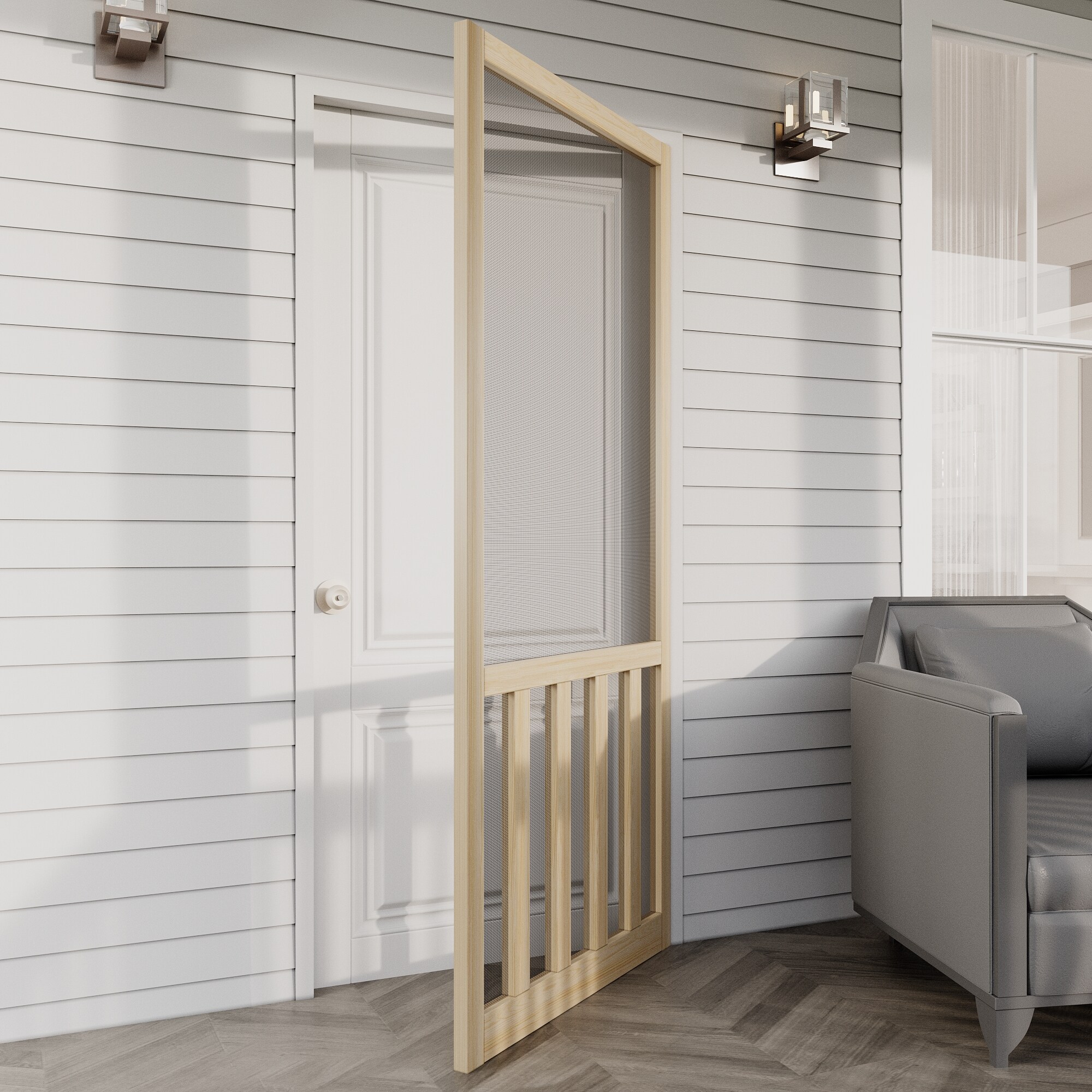 JUJUBON EX-SDPN-R-5L-SC-36 Screen-Doors - View #3