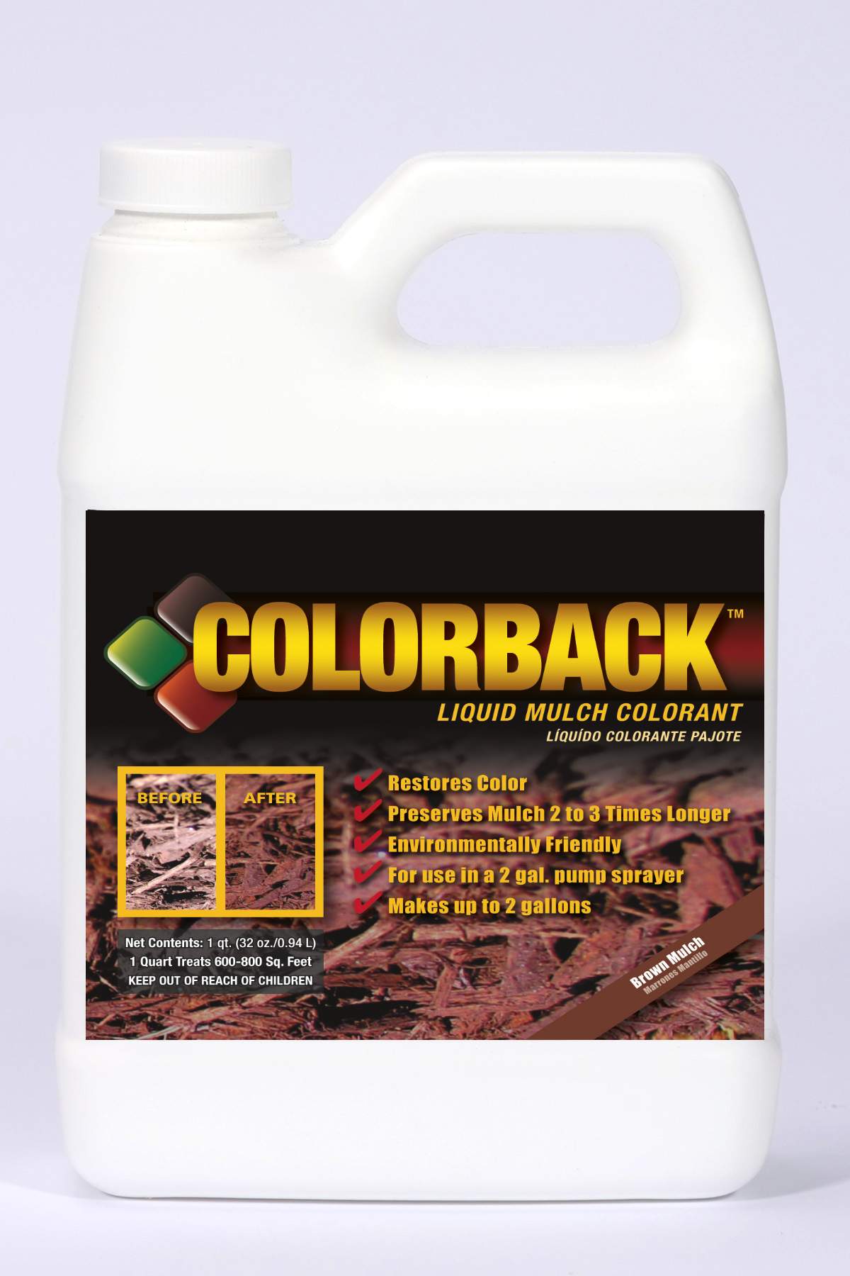 COLORBACK Brown Mulch Dye Concentrated at