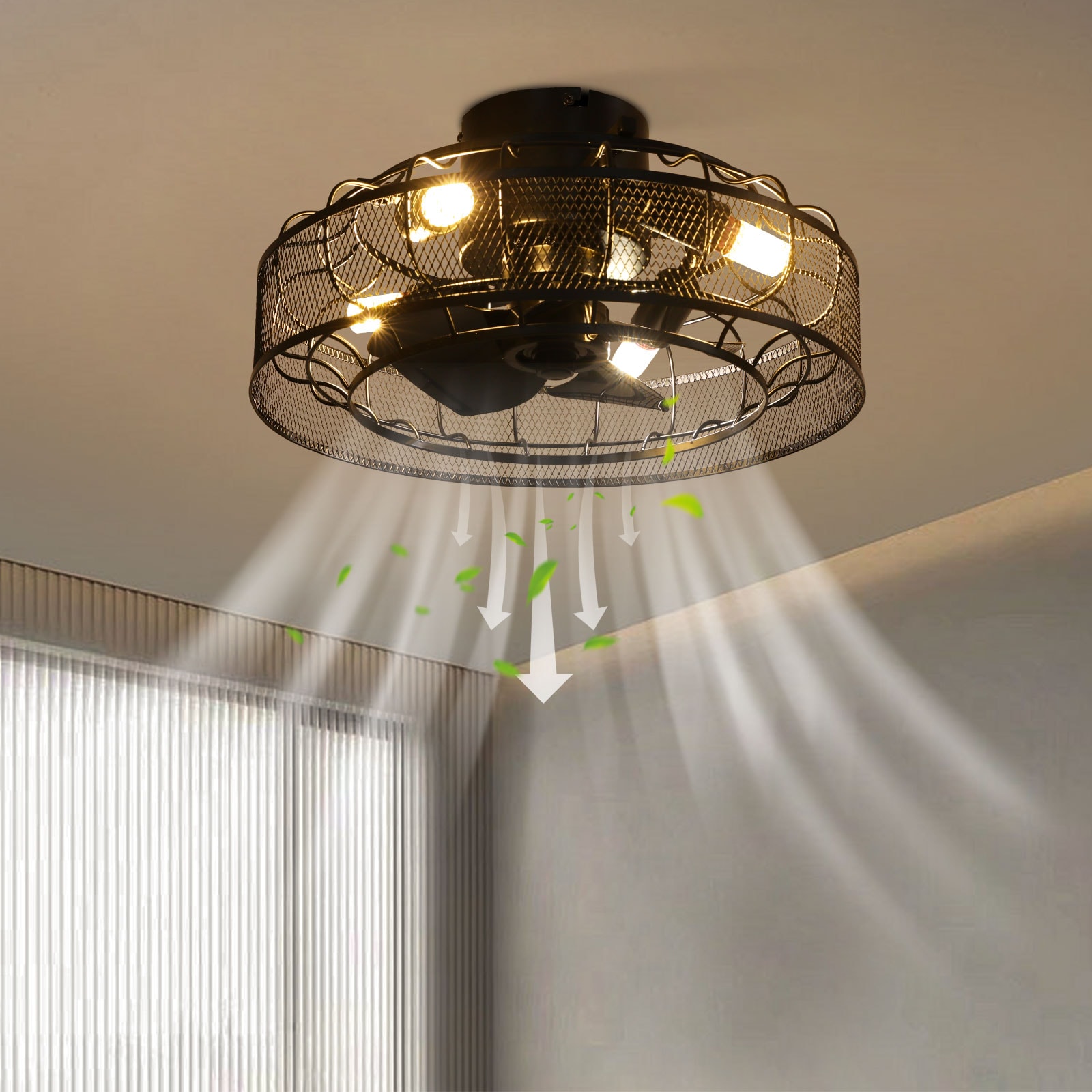 Oukaning HG-HCX9864-900US Ceiling-Fans - View #11