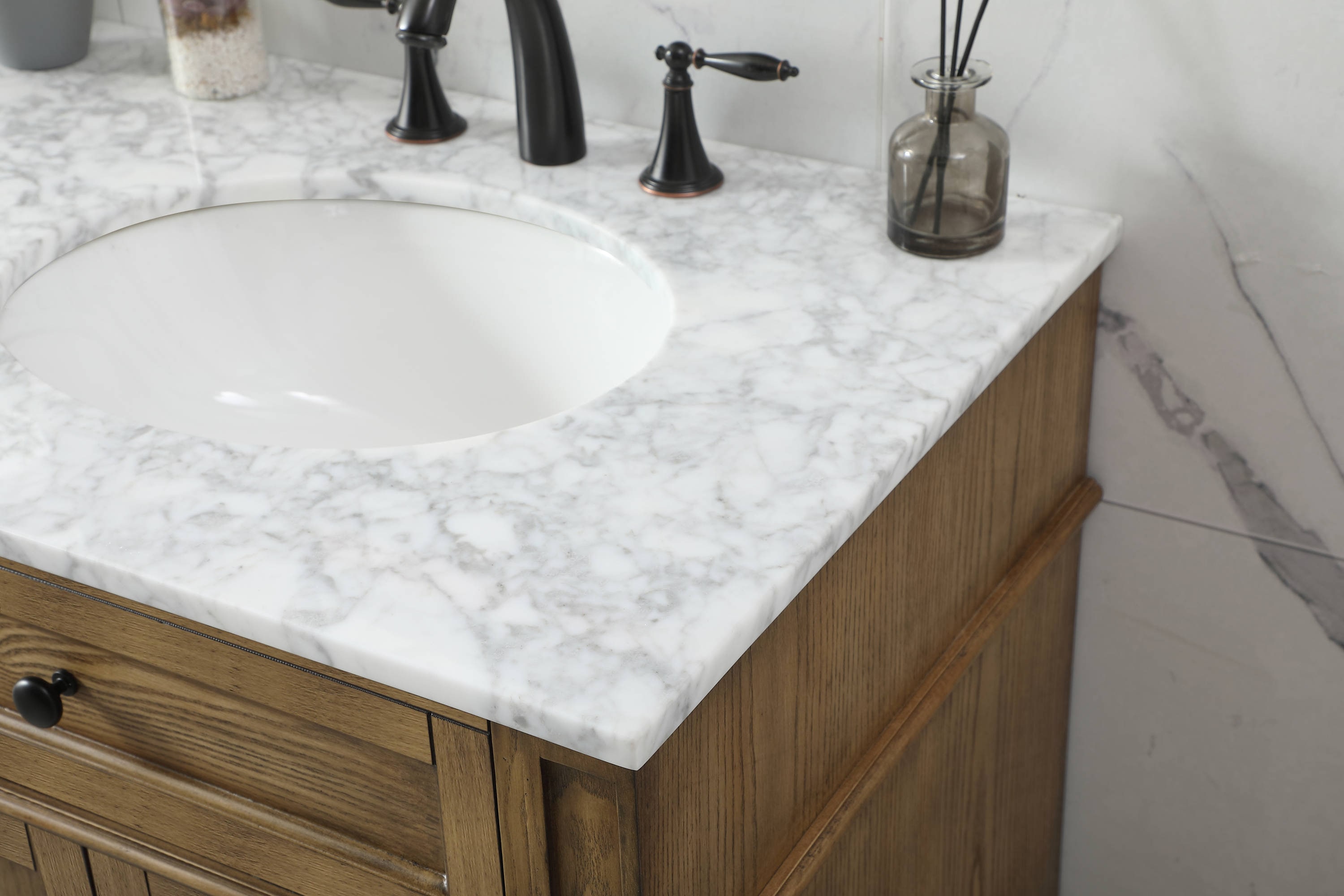 Elegant Decor HF37680DDW Bath-Vanity-Combo - View #5