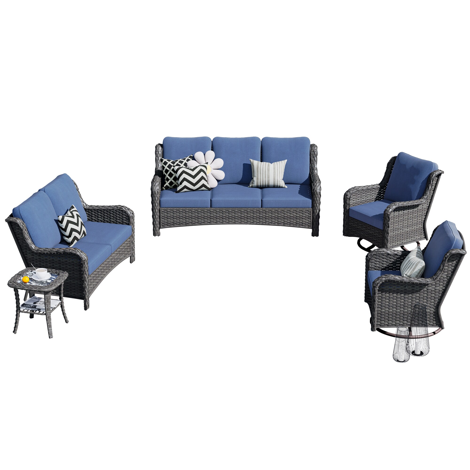 XIZZI GXCTLRC3053 Patio-Conversation-Sets - View #2