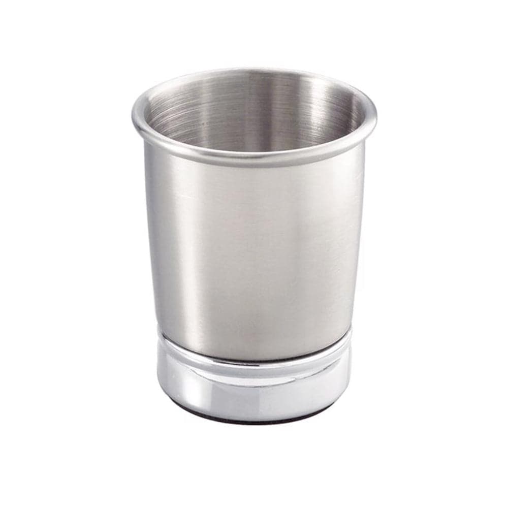 interDesign  York Metal Bathroom Tumbler Silver