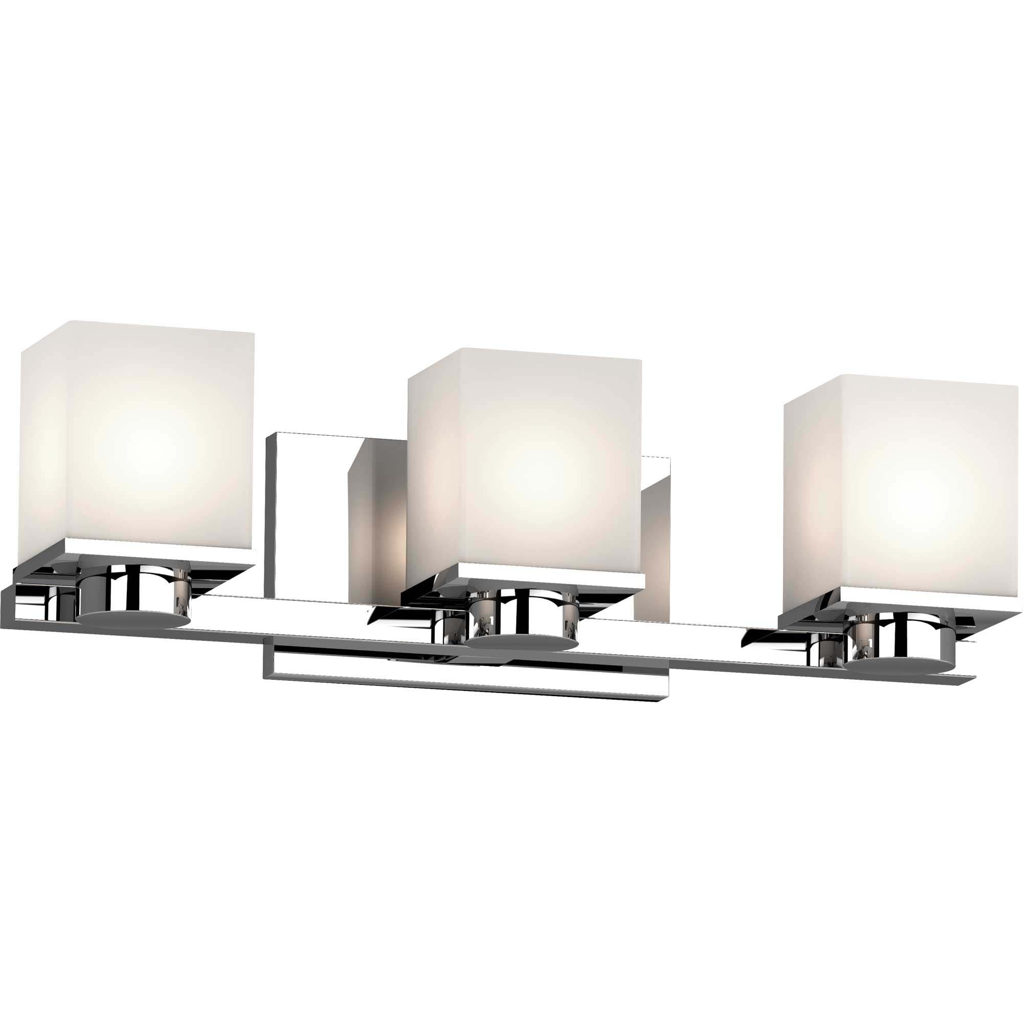 Volume Lighting V1153-3 Sharyn 21-in 3 -Light Polished Chrome Modern/contemporary Vanity light