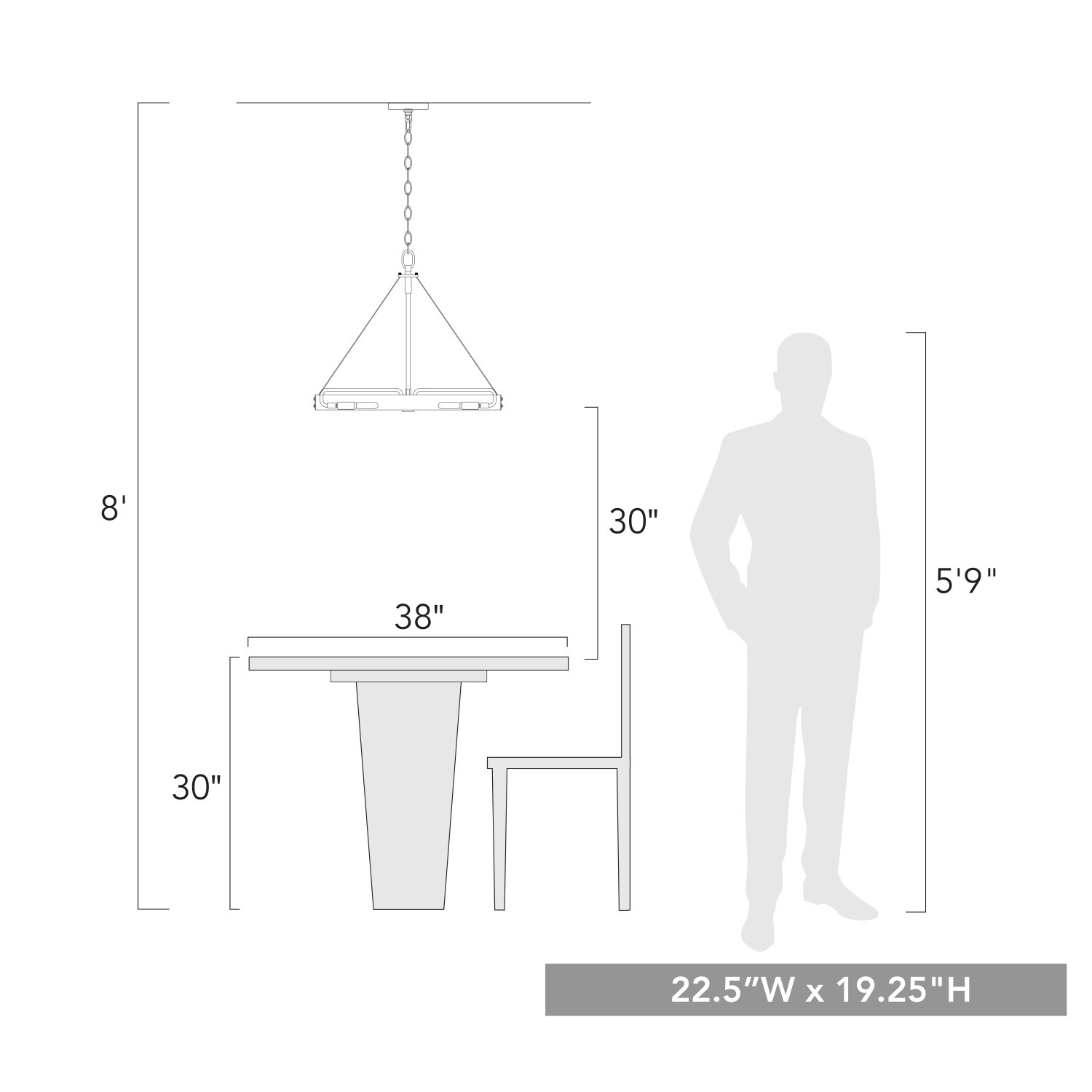 Golden Lighting 3866-M NB-AB Pendant-Lights - View #5