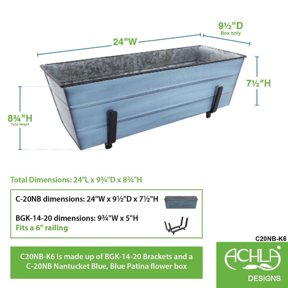 Minuteman International C20NB-K6 Planter-Window-Box - View #2