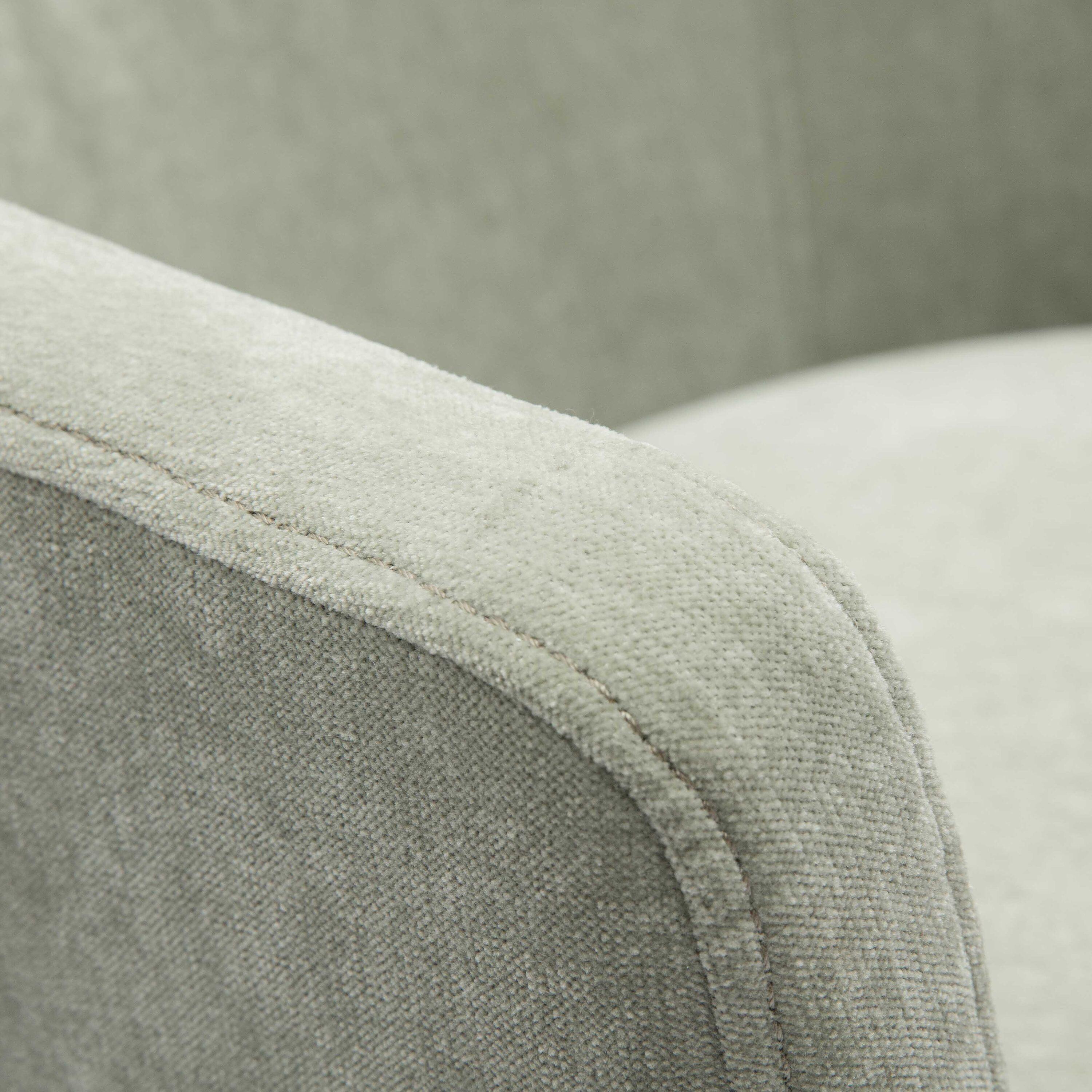 Kristen Light Green Recycled Fabric Rolling Desk Chair
