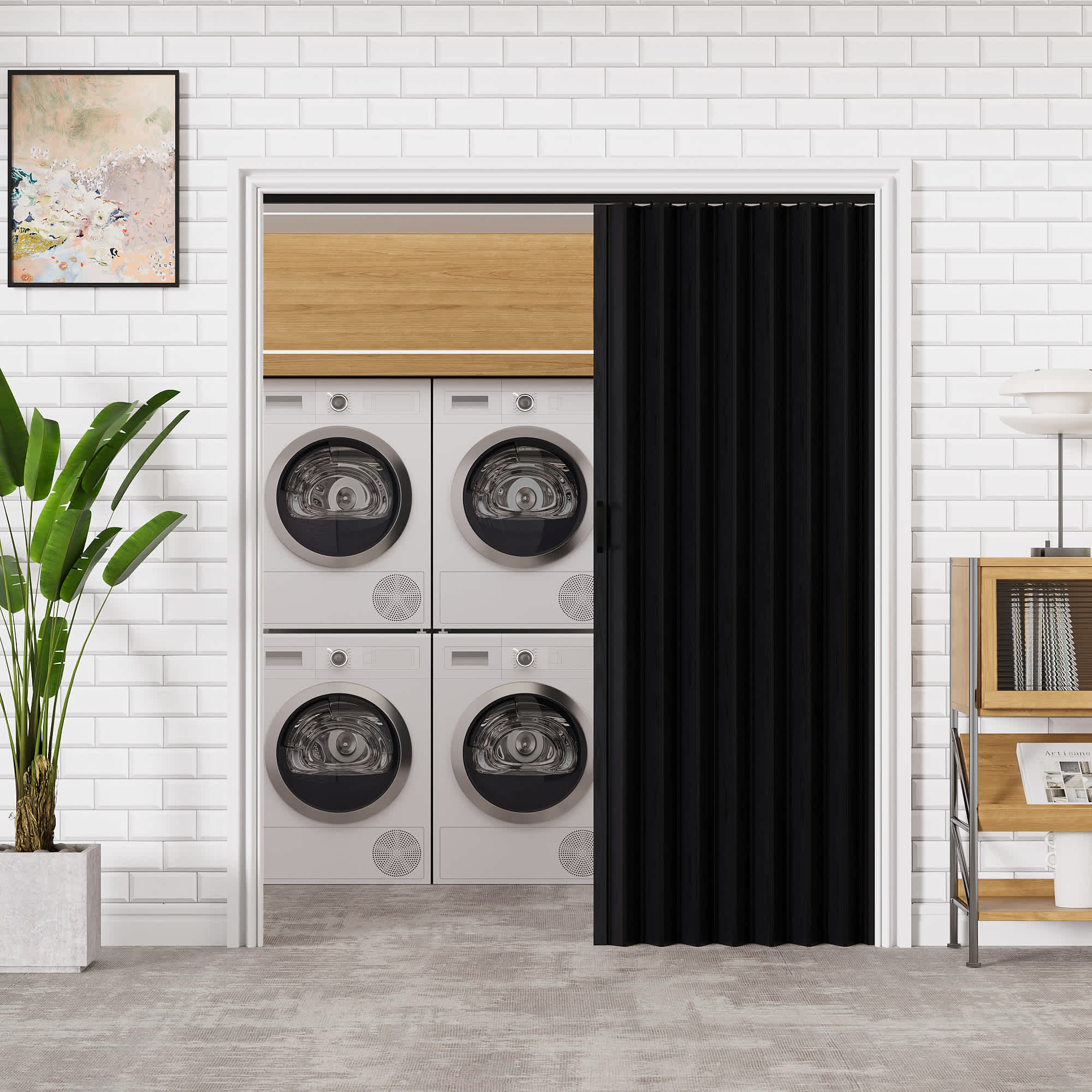 Ark Design Accordion with Magnetic Closure Privacy Room Divider for ...