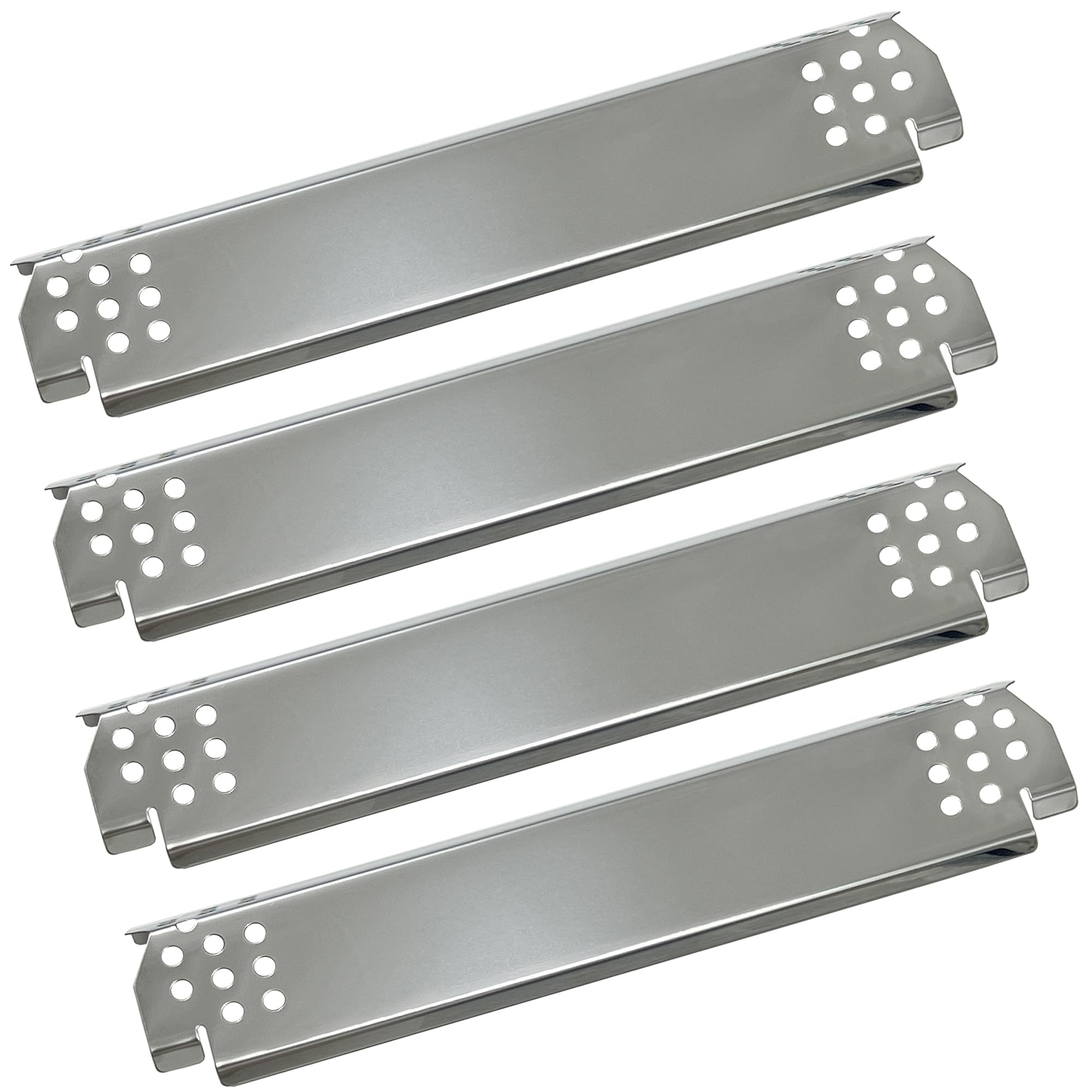 Afoxsos - Stainless Steel Grill Heat Plates Replacement Set of Four Compatible with Nexgrill 4 B...