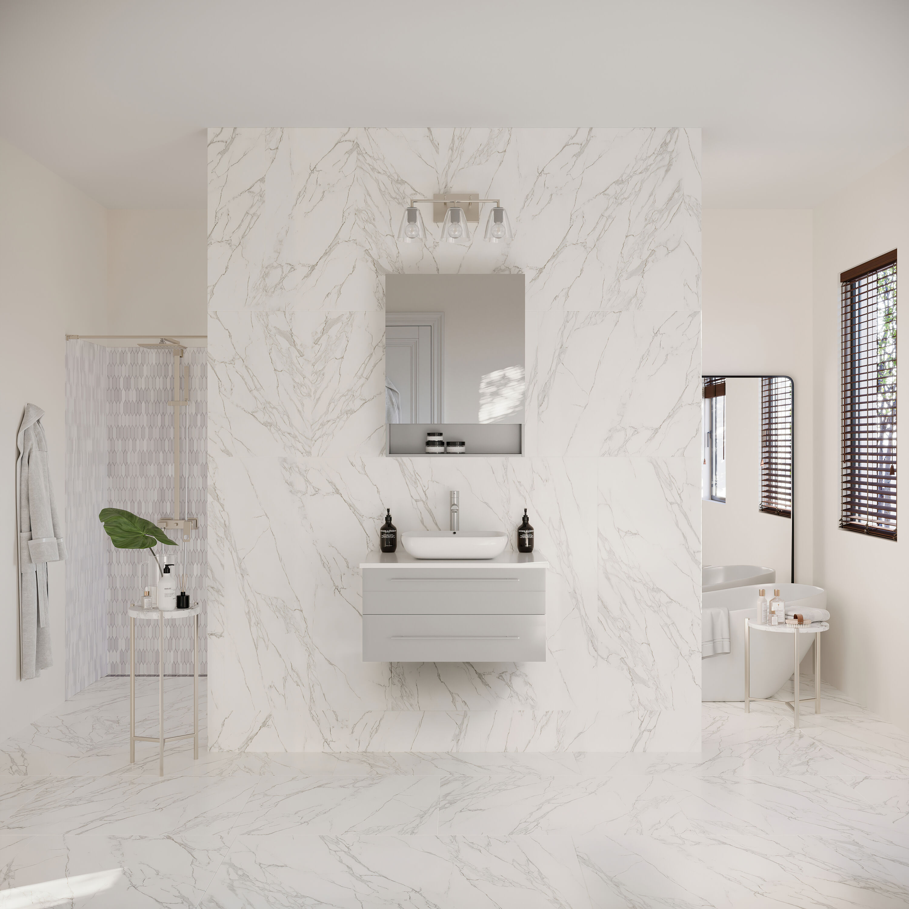 Fresca FVN6130GR-VSL Bath-Vanity-Combo - View #4