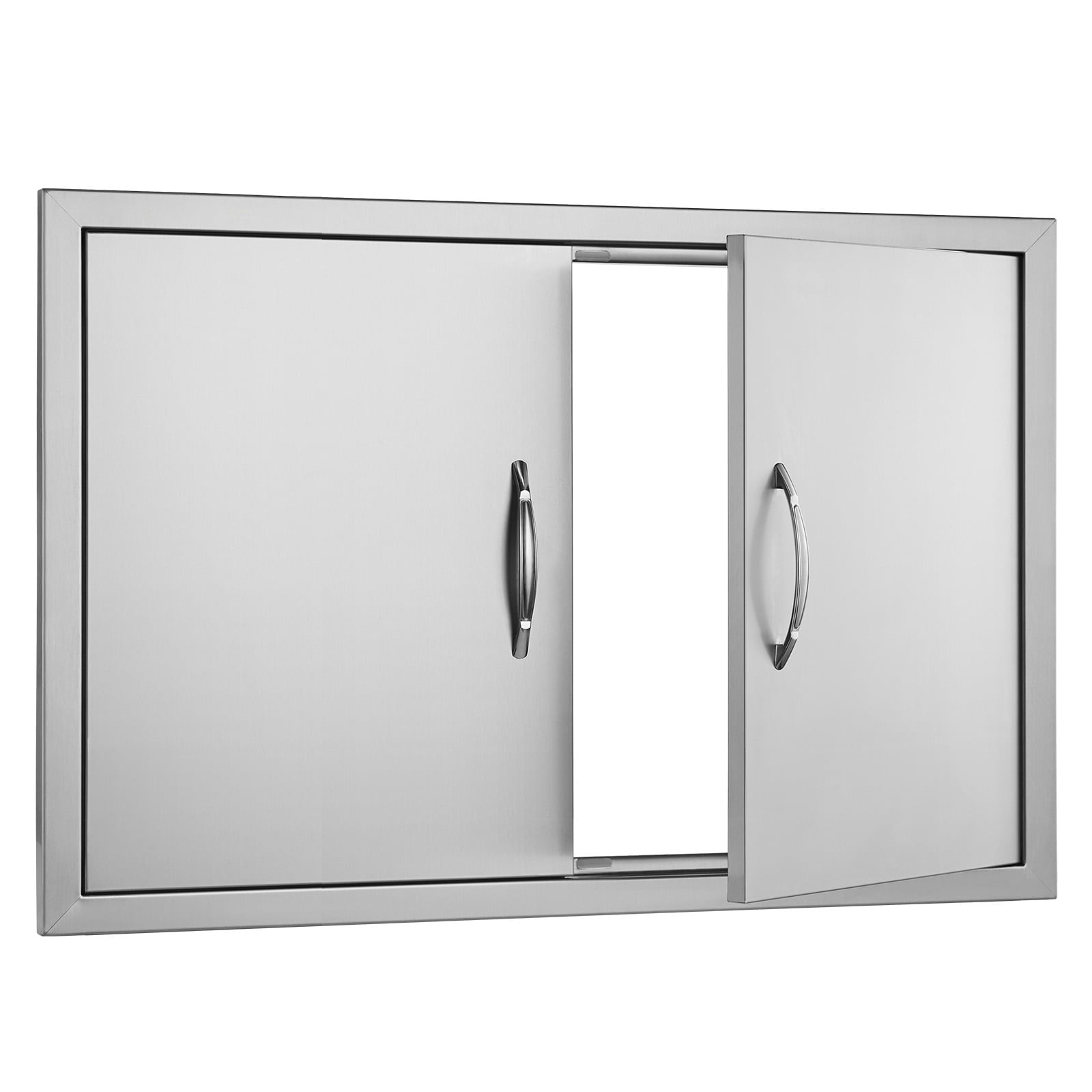 VEVOR SMMBSCJMYS33QVDXTV0 BBQ Access Door 33-in W x 22-in H x 2-in D Built-In Grill Cabinet Double doors