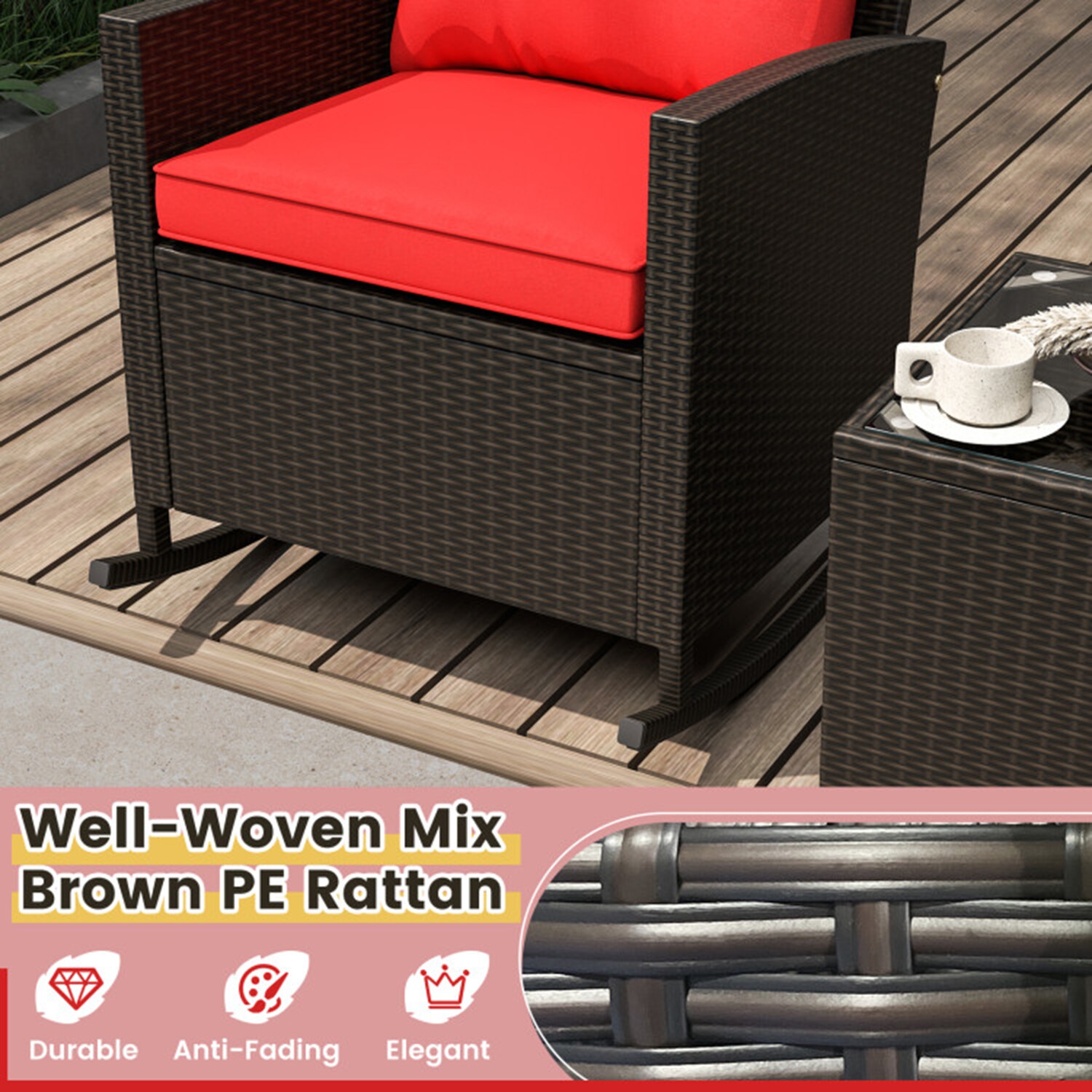 Mondawe 59RE-HY Patio-Conversation-Sets - View #4