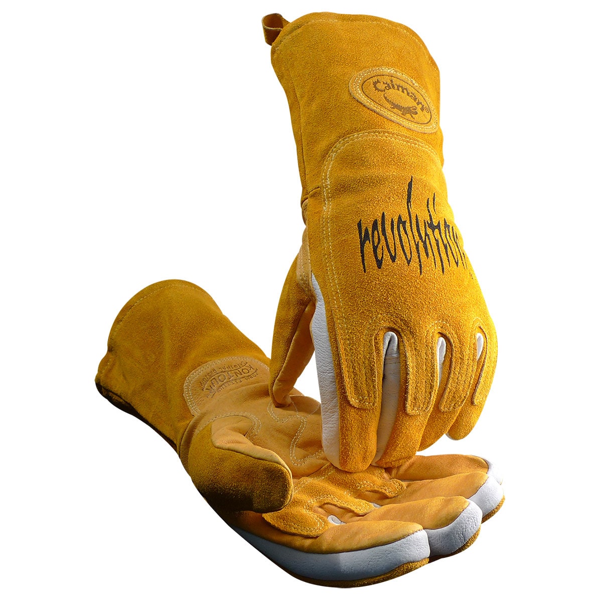 Caiman 1812-6 Gold X-large Welding gloves