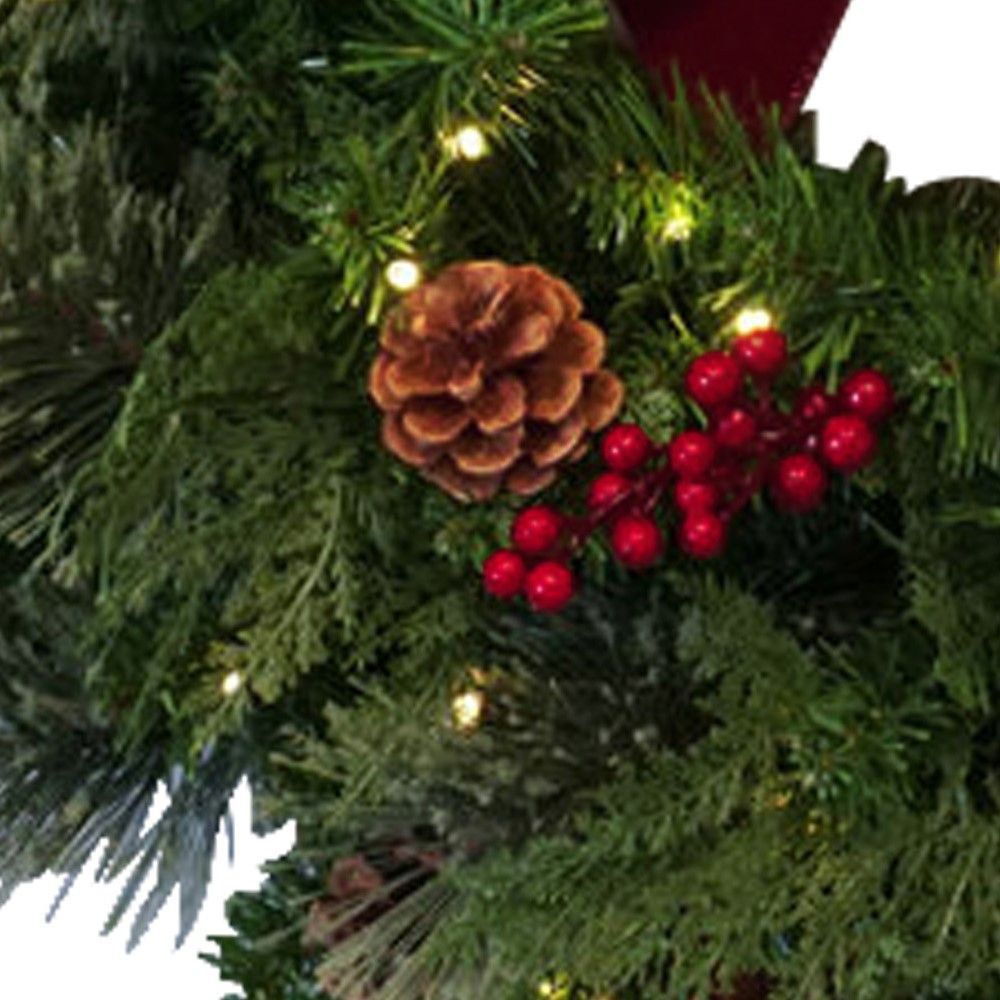 Haute Decor HDC1830 Artificial-Christmas-Wreaths - View #5