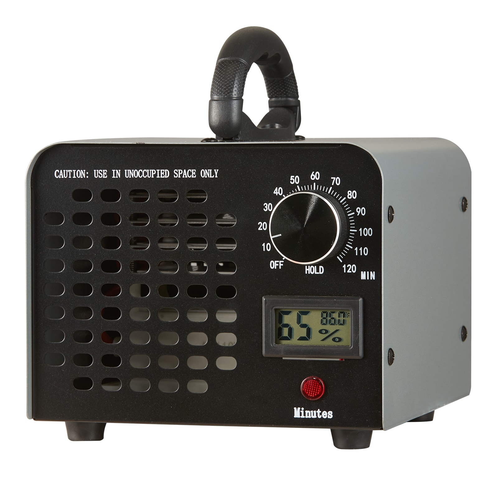 SVOPES SVOPESGYCYFSQ08162V1 Ozone Generator 1 -Speed Black Air Purifier (Covers: 3230-sq ft )