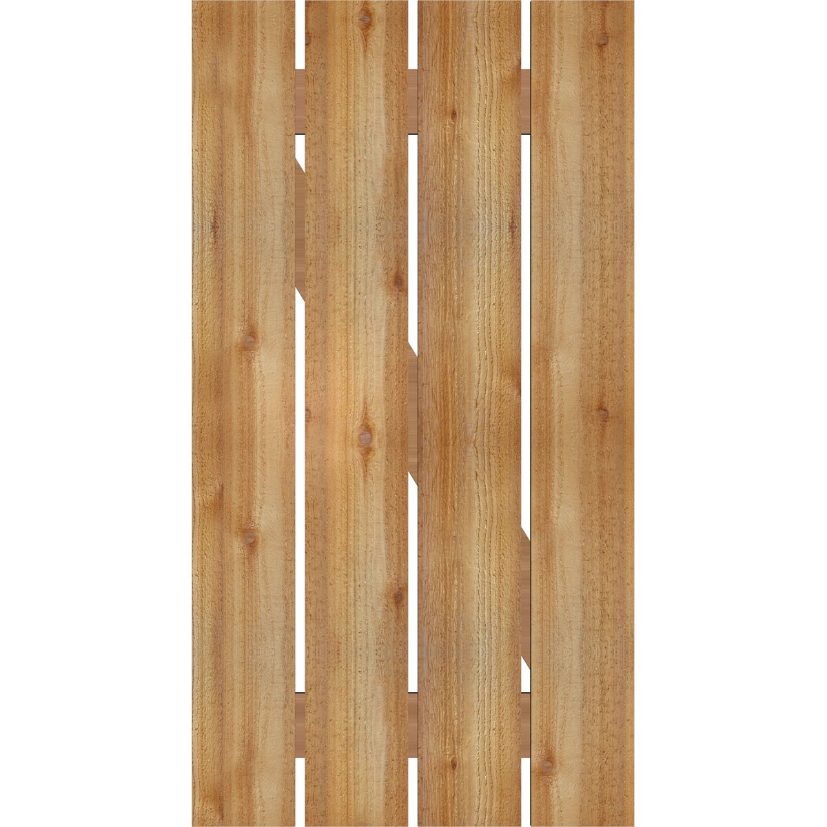 Ekena Millwork RBS06Z23X043RWR Exterior-Shutters - View #4
