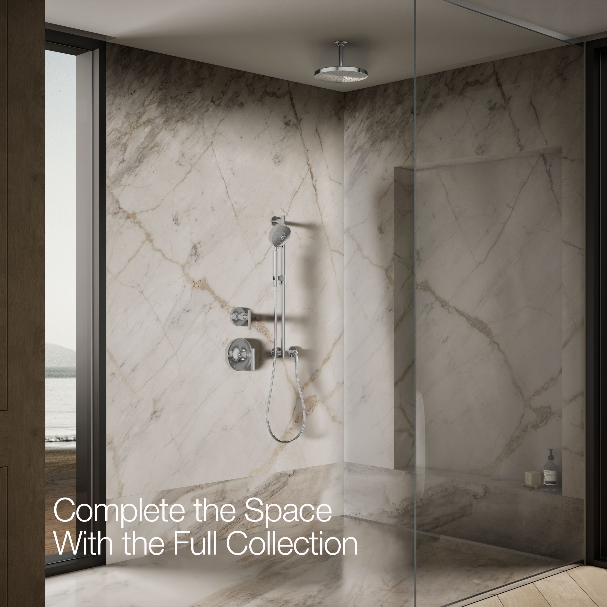 KOHLER K-76465-G-CP Fixed-Showerhead - View #7