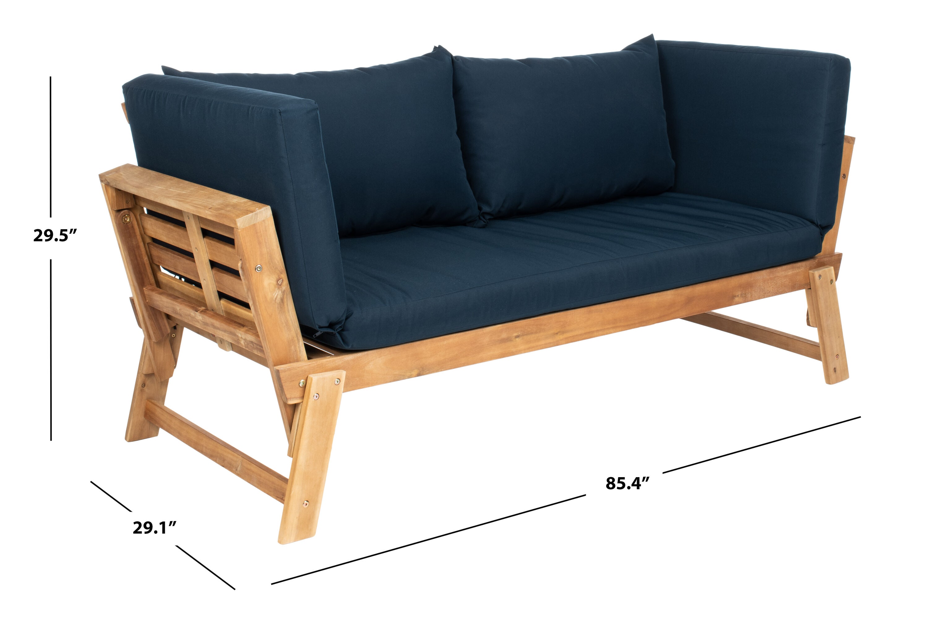 Safavieh PAT6745D Patio-Sofas-Daybeds - View #4