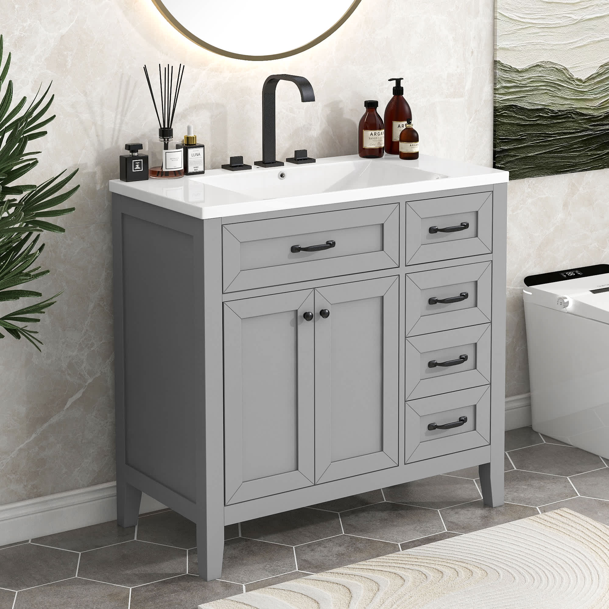 Misty Moon LW0402-0007AAE-6 Vanity-Tops - View #2