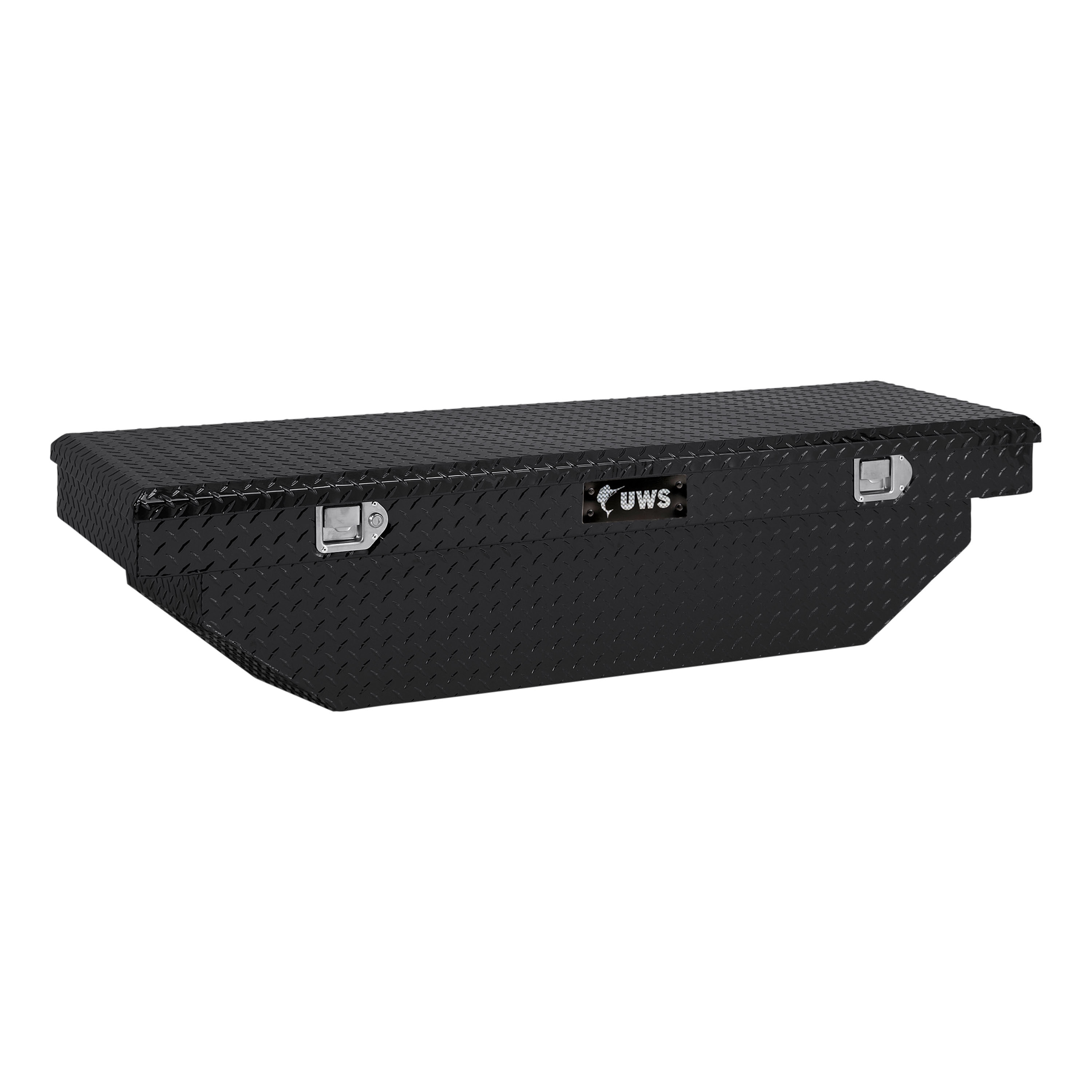 UWS 63.875-in x 20-in x 14.75-in Gloss Black Aluminum Crossover Truck Tool Box EC10282 Sansujyuku sansujyuku.com