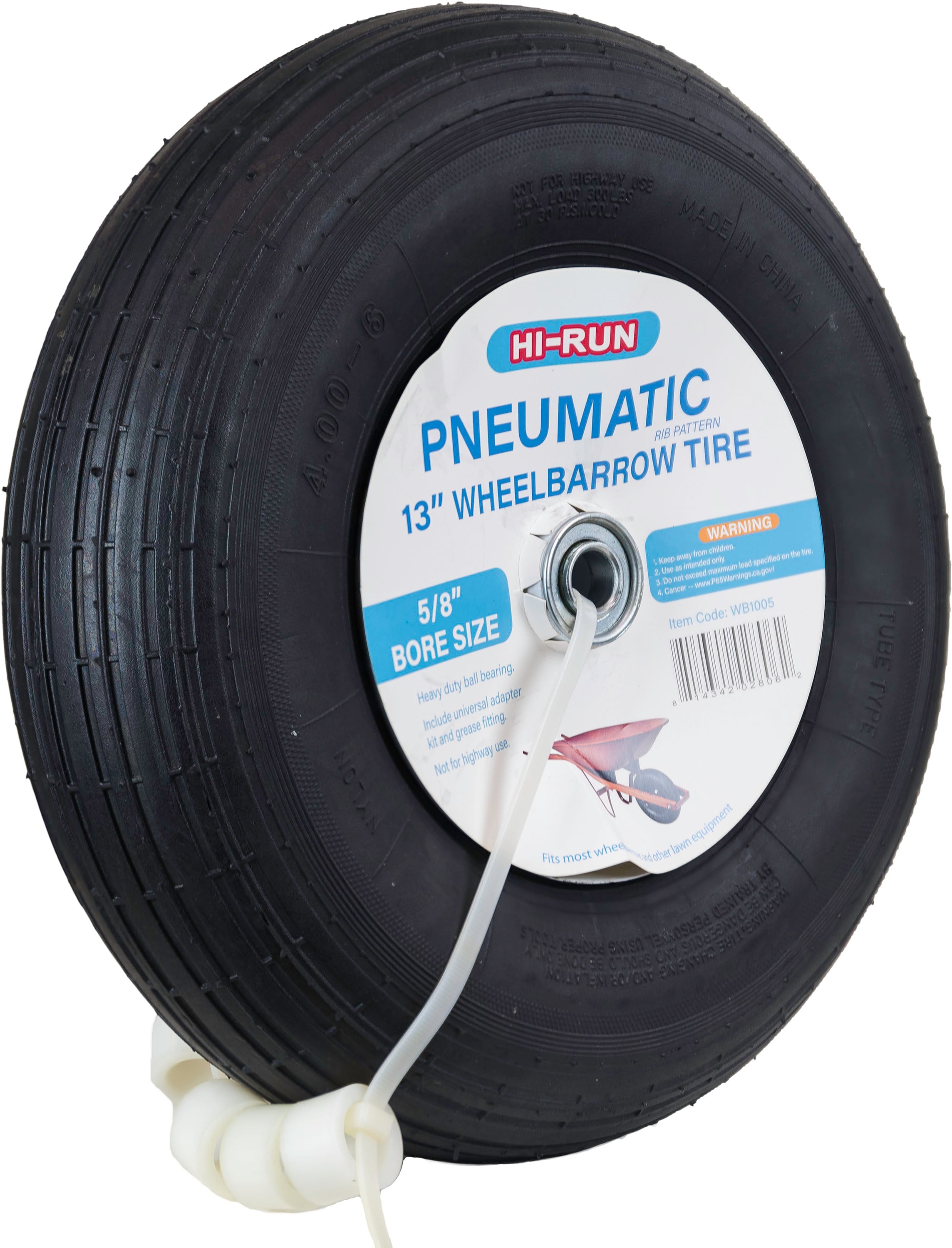 Hi-Run WB1005 13-in Wheelbarrow Tire