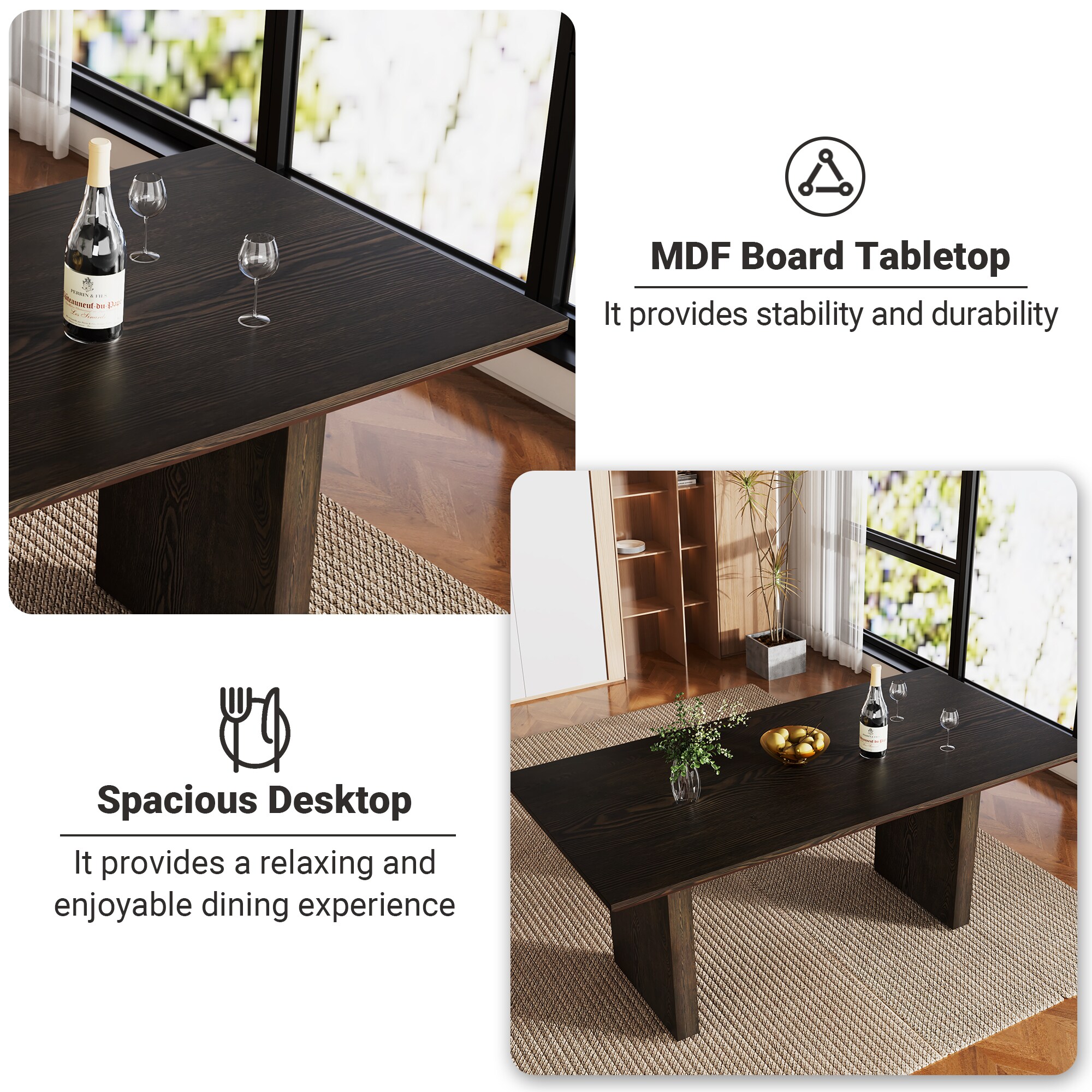 Clihome CL-DT-1723C Dining-Tables - View #4