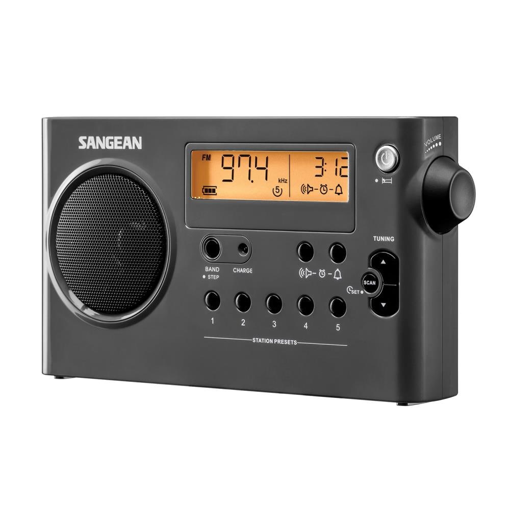 Sangean AM/FM/NOAA Weather Alert Rechargeable Radio - Handheld