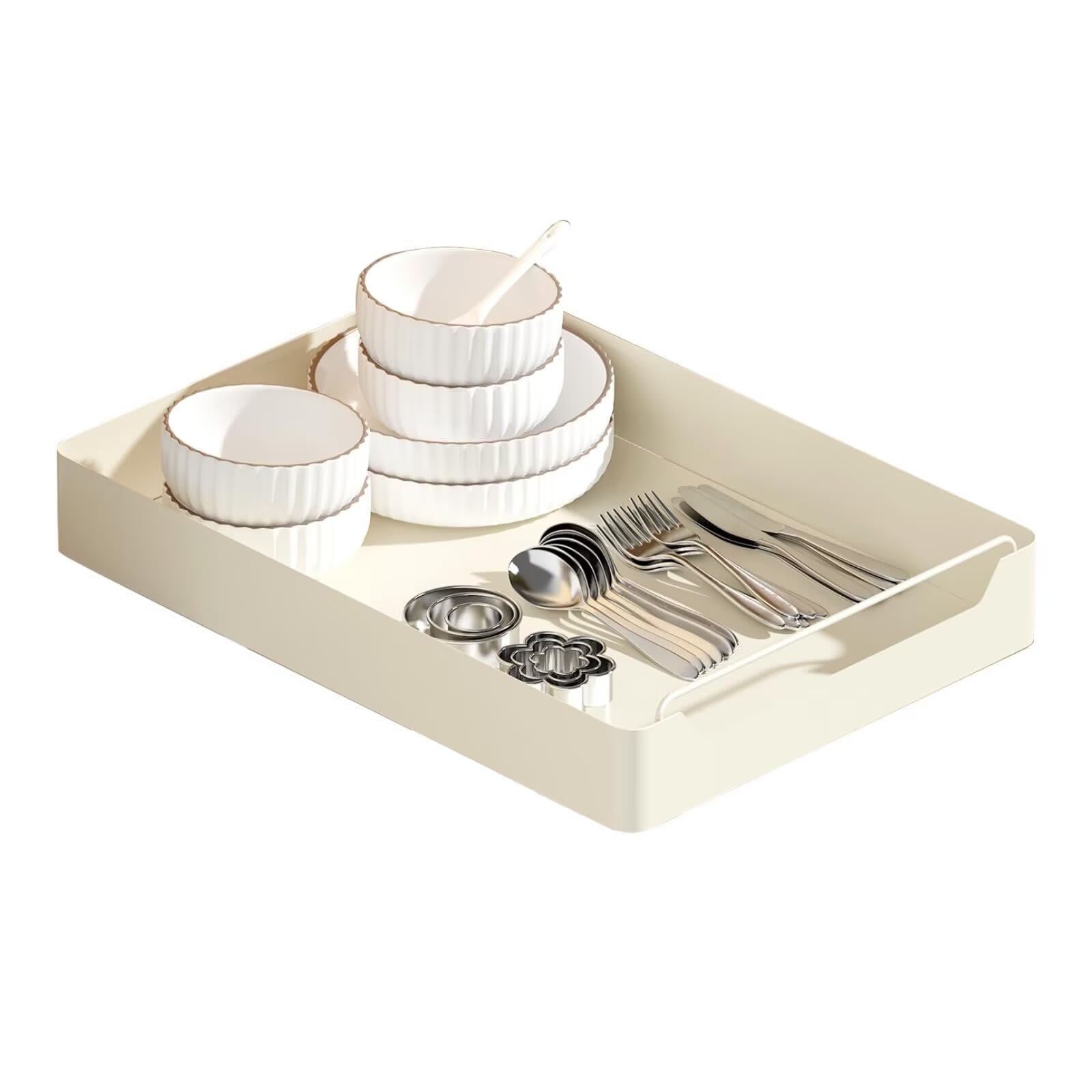 Qeetex JXNAG-PHO-157RKTLM Pull Out Cabinet Organizer No Drill Adhesive Silde Out Cabinet Drawer Rust Resistant Stainless Steel Pull Out Shelf for Dishes Spices Suitable for Undersink Cabinet and Pantry