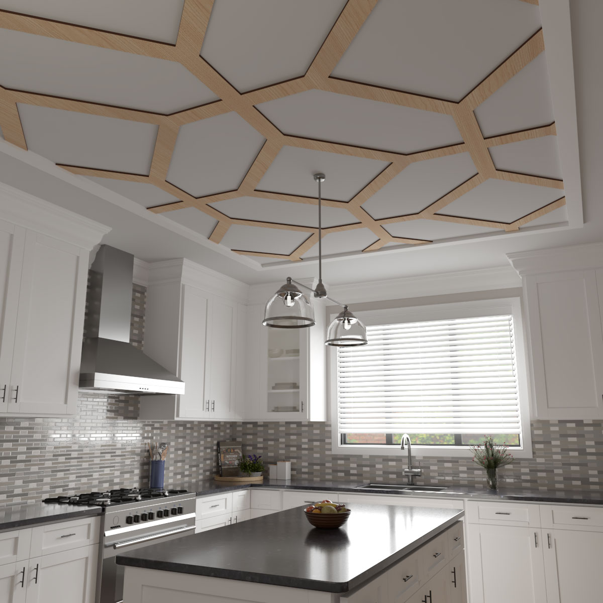 Ekena Millwork CELW67X67X0375CAMHI Wall-Panels - View #10
