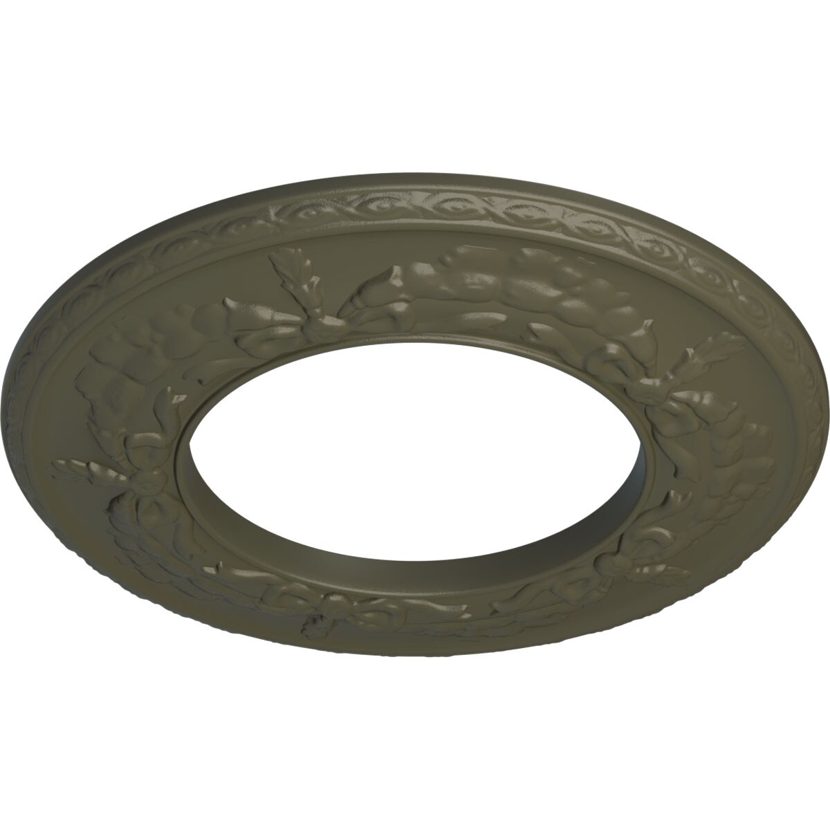 Ekena Millwork CM13SAWHF Ceiling-Medallions - View #2