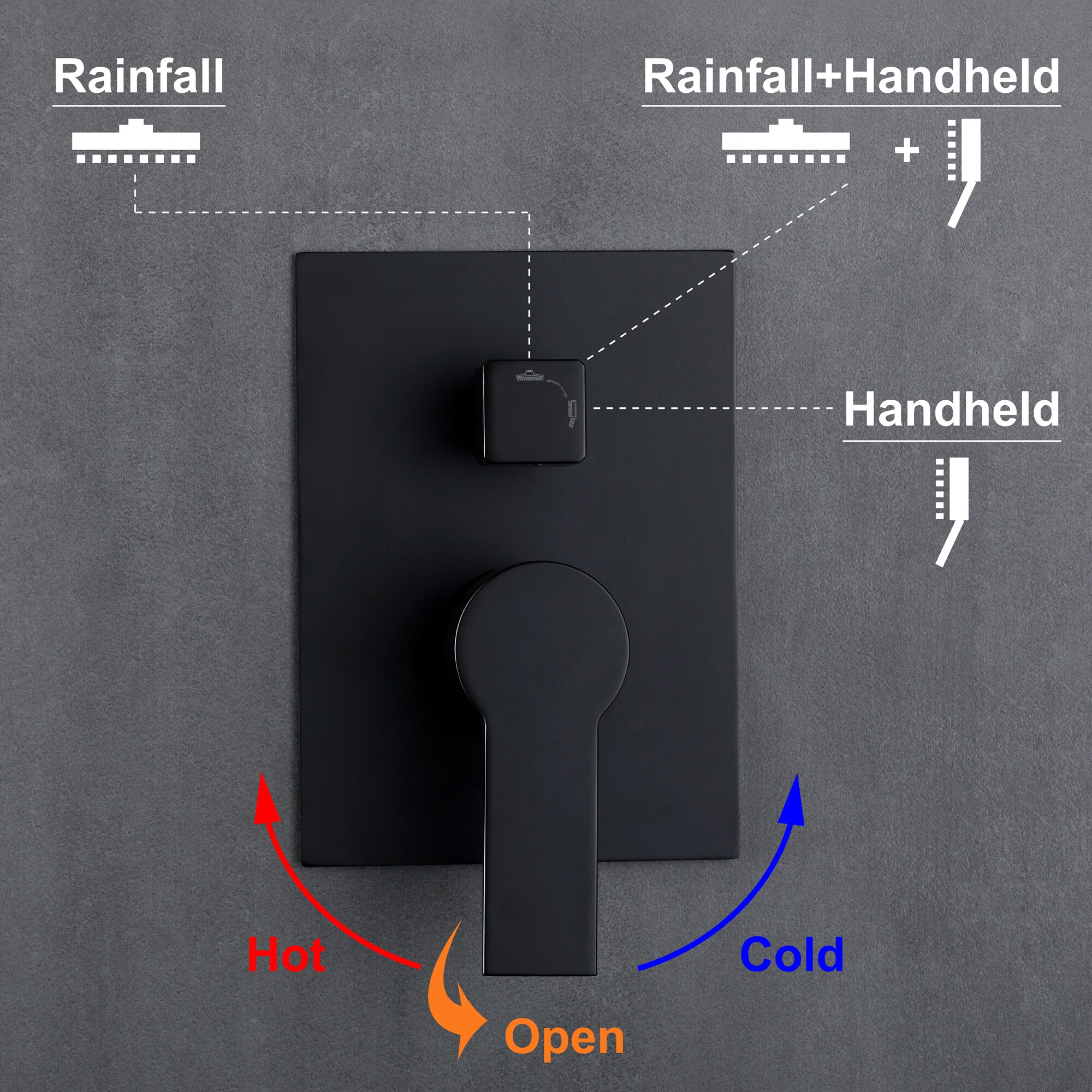 AAZJ NBC-CM70540 Showerhead-Bar-Panels - View #13