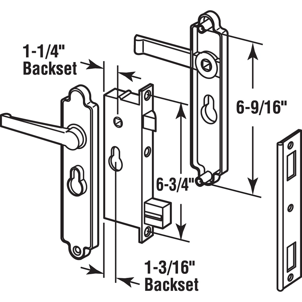 Prime-Line K 5092 Screen-Storm-Door-Hinges - View #2