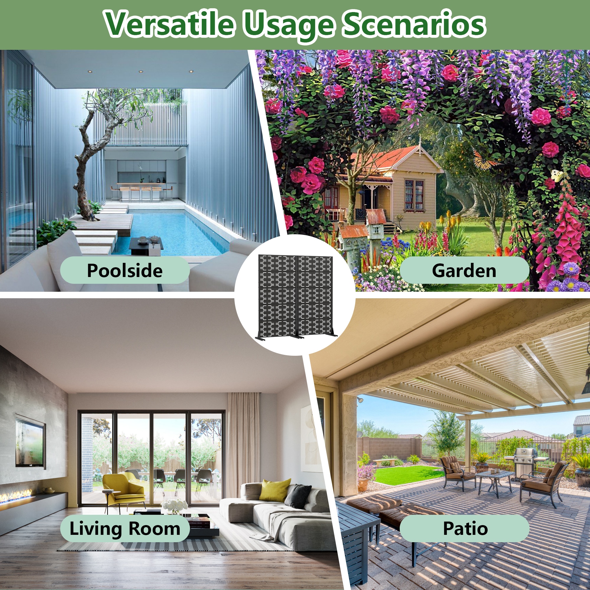 Wooakway L20609-604A46 Outdoor-Privacy-Screen - View #5