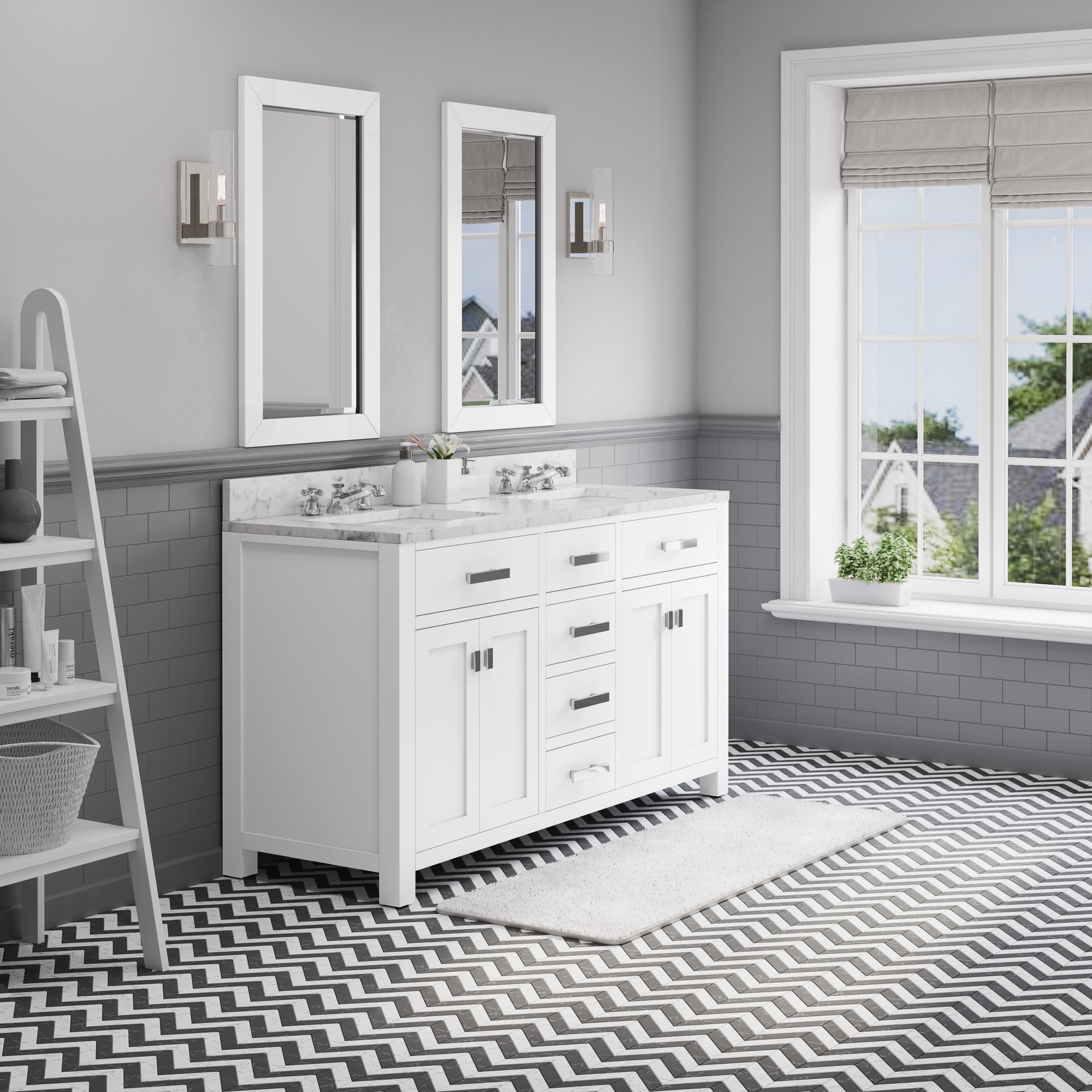 Water Creation MADISON60WC Bath-Vanity-Combo - View #3