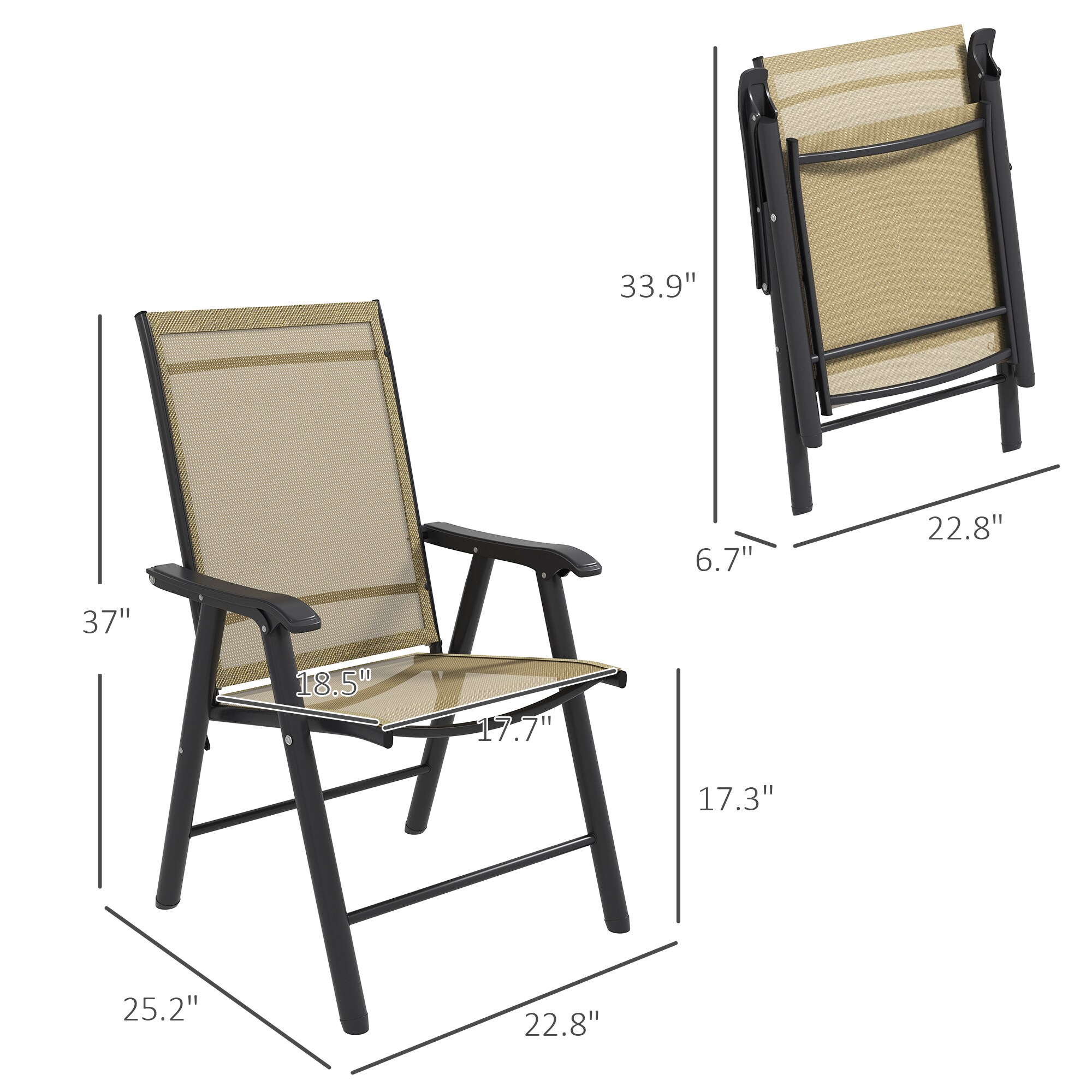 LUXEYARD DS-M-BAC07336 Patio-Chairs - View #3